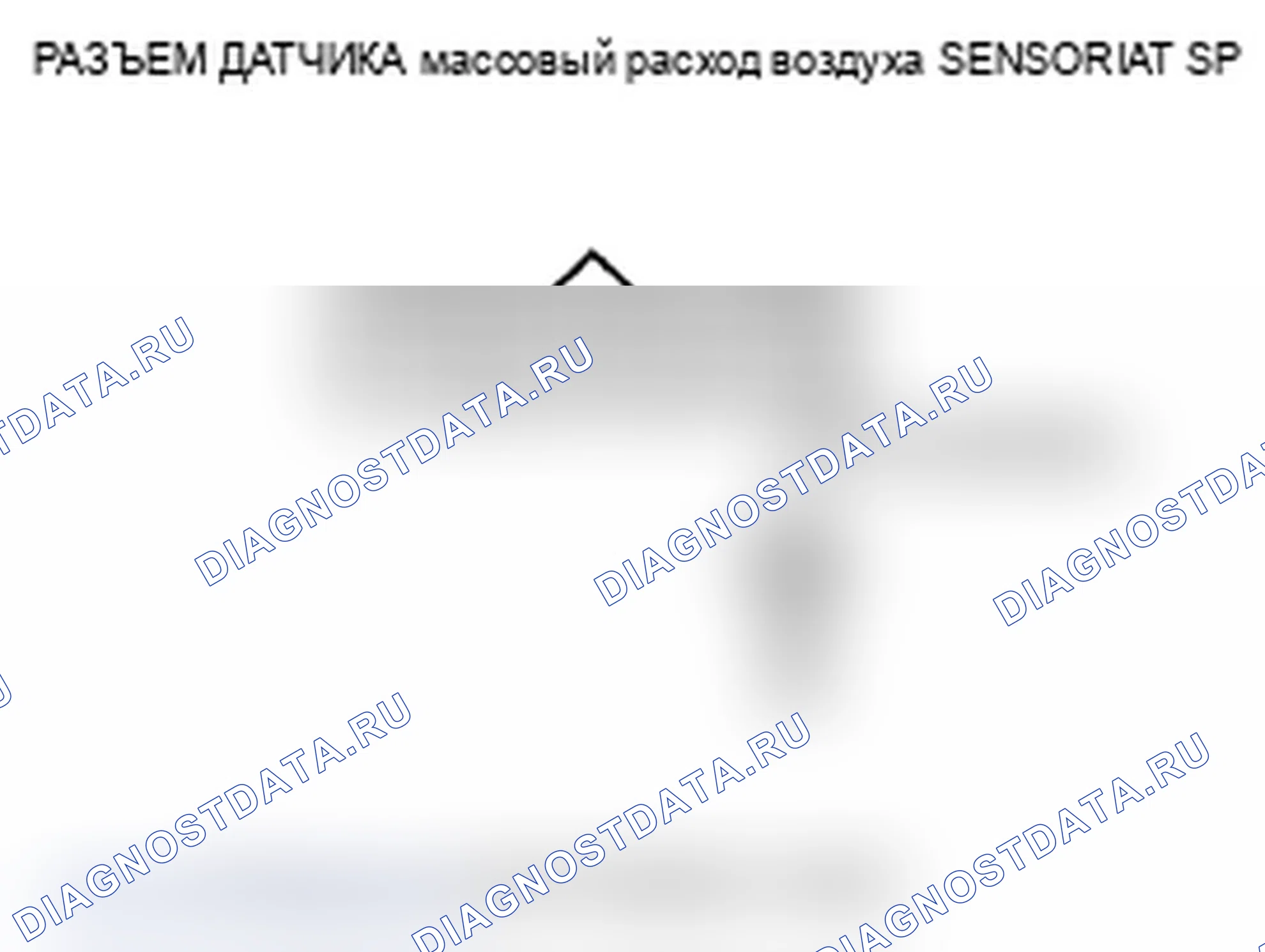 Рис. 3: P0102 расшифровка кода ошибки: низковольтная цепь датчика массовый расход воздуха. Acura MDX II рестайлинг