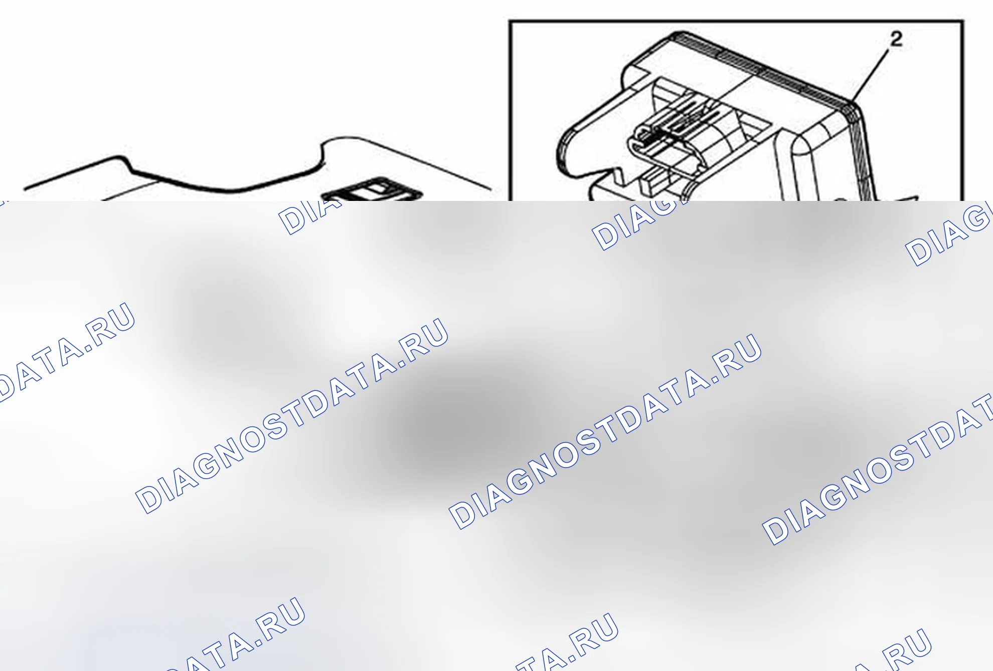 Рис. 7: Замена контрольной сборки информационного центра. Chevrolet Traverse I