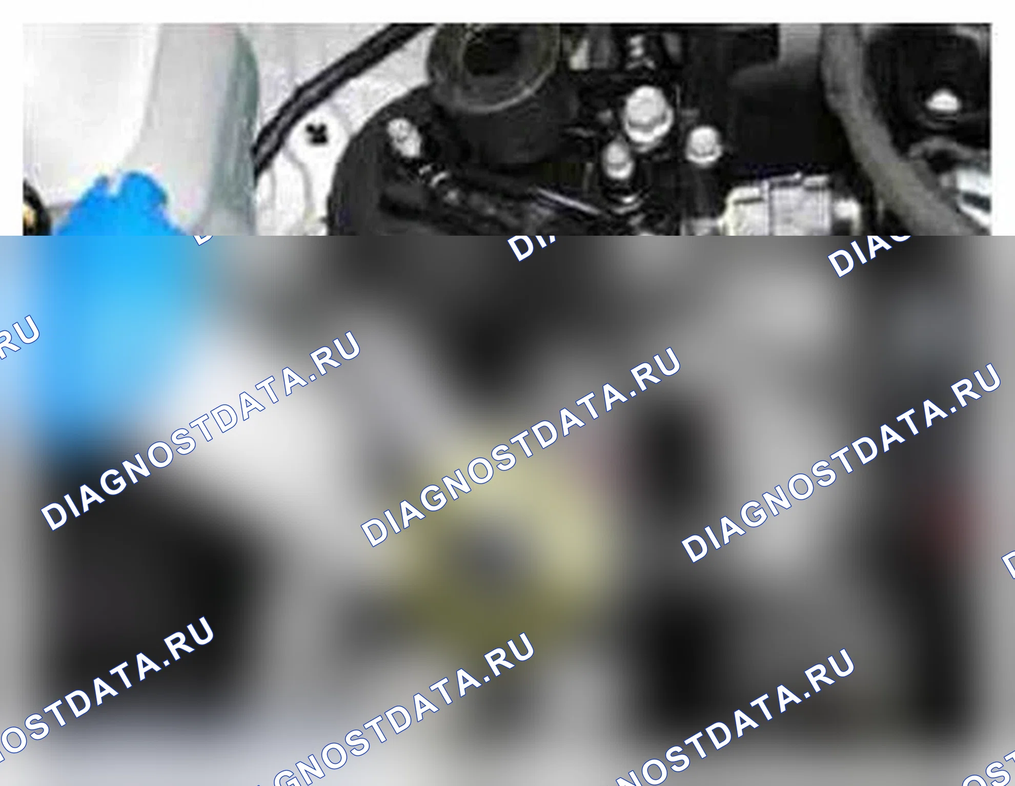 Рис. 125: Расположение компонентов. Hyundai Santa Fe III