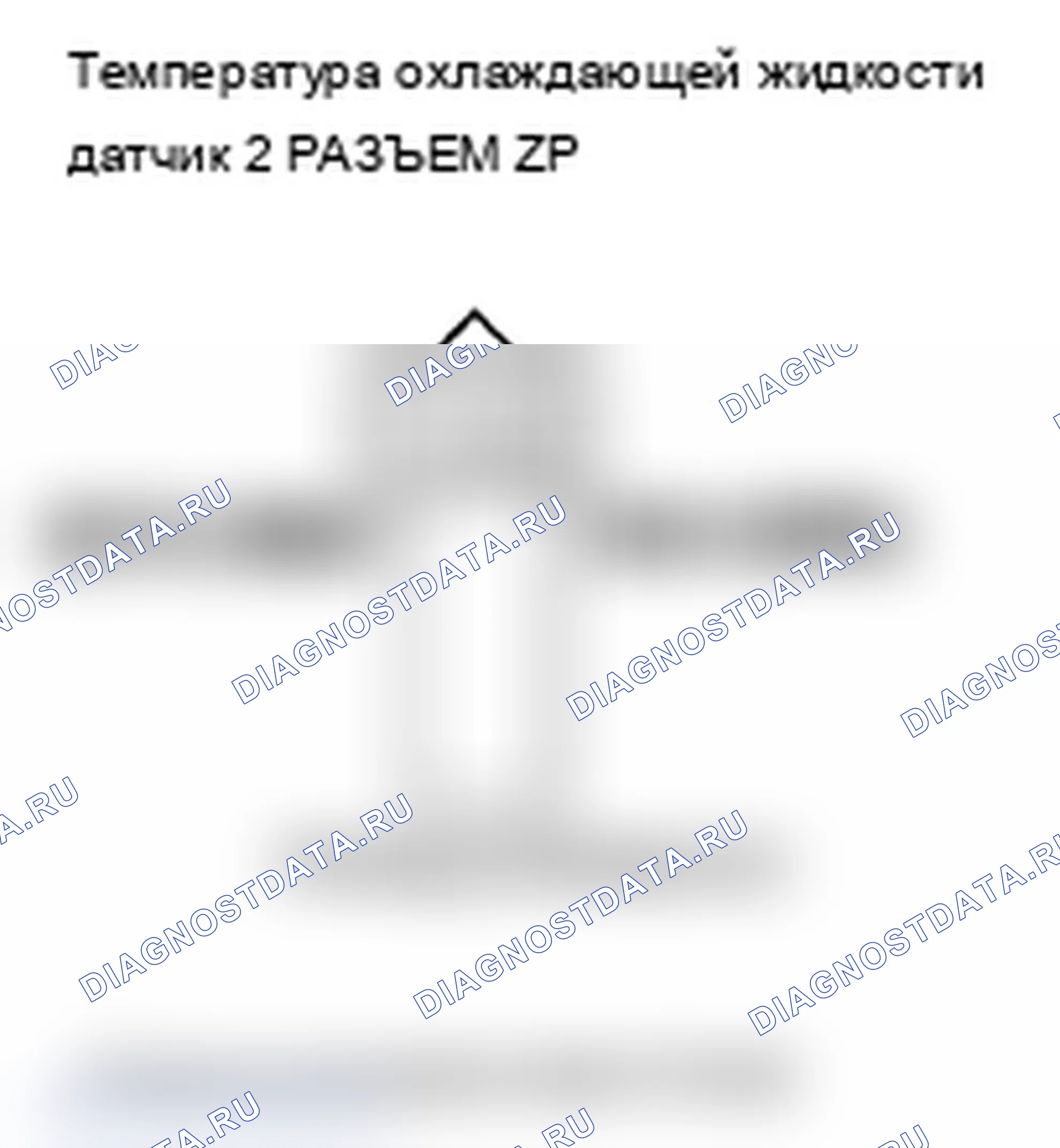 Рис. 290: P2185 расшифровка кода ошибки: высокое напряжение цепи датчика 2 температура охлаждающей жидкости. Acura TL IV