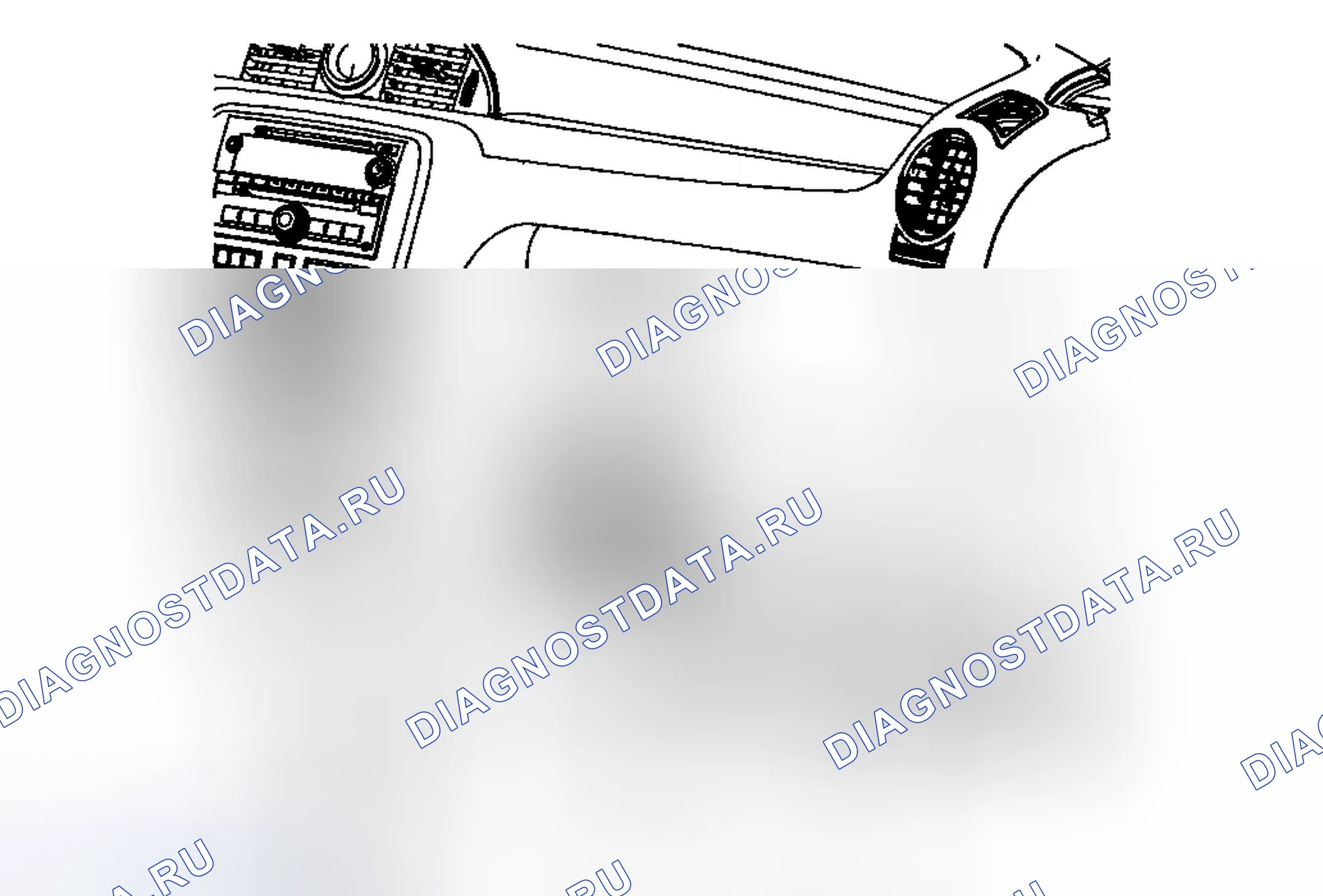 Рис. 113: Замена панели изолятора приборной панели - правая сторона (анклав). Chevrolet Traverse I
