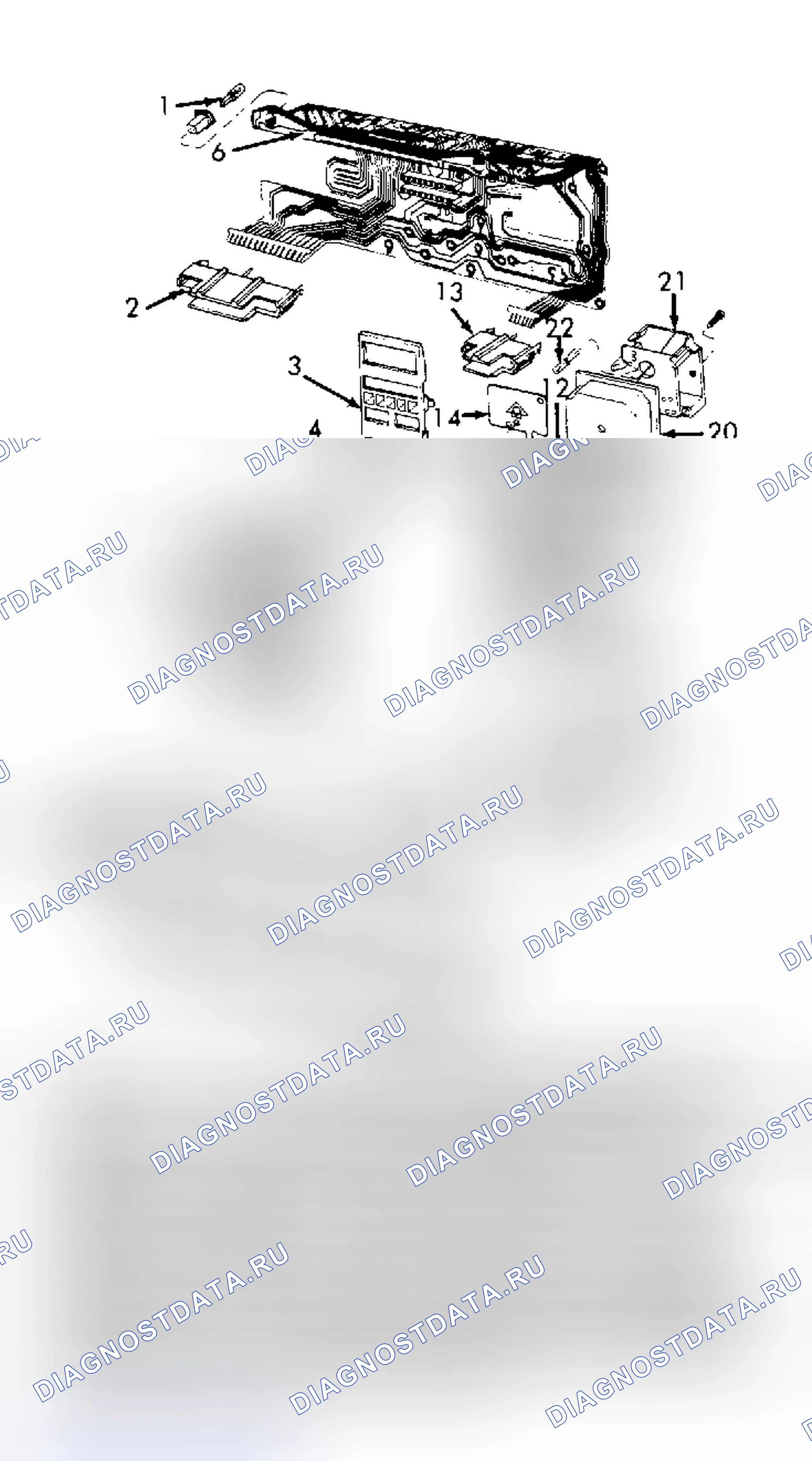Рис. 3: Демонтаж и монтаж. Volkswagen Passat B3