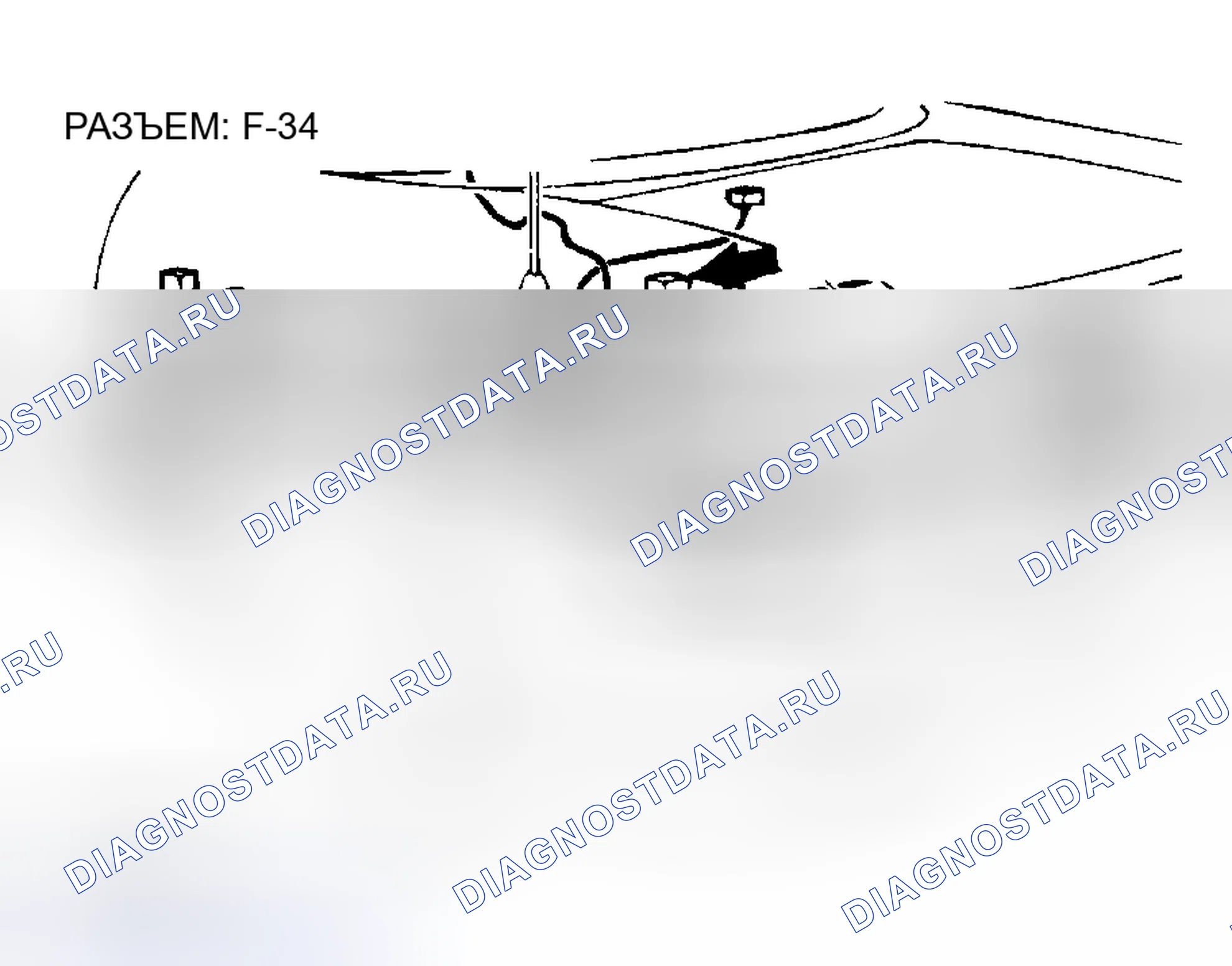 Рис. 31: РАСПОЛОЖЕНИЕ РАЗЪЕМОВ. Mitsubishi Eclipse III