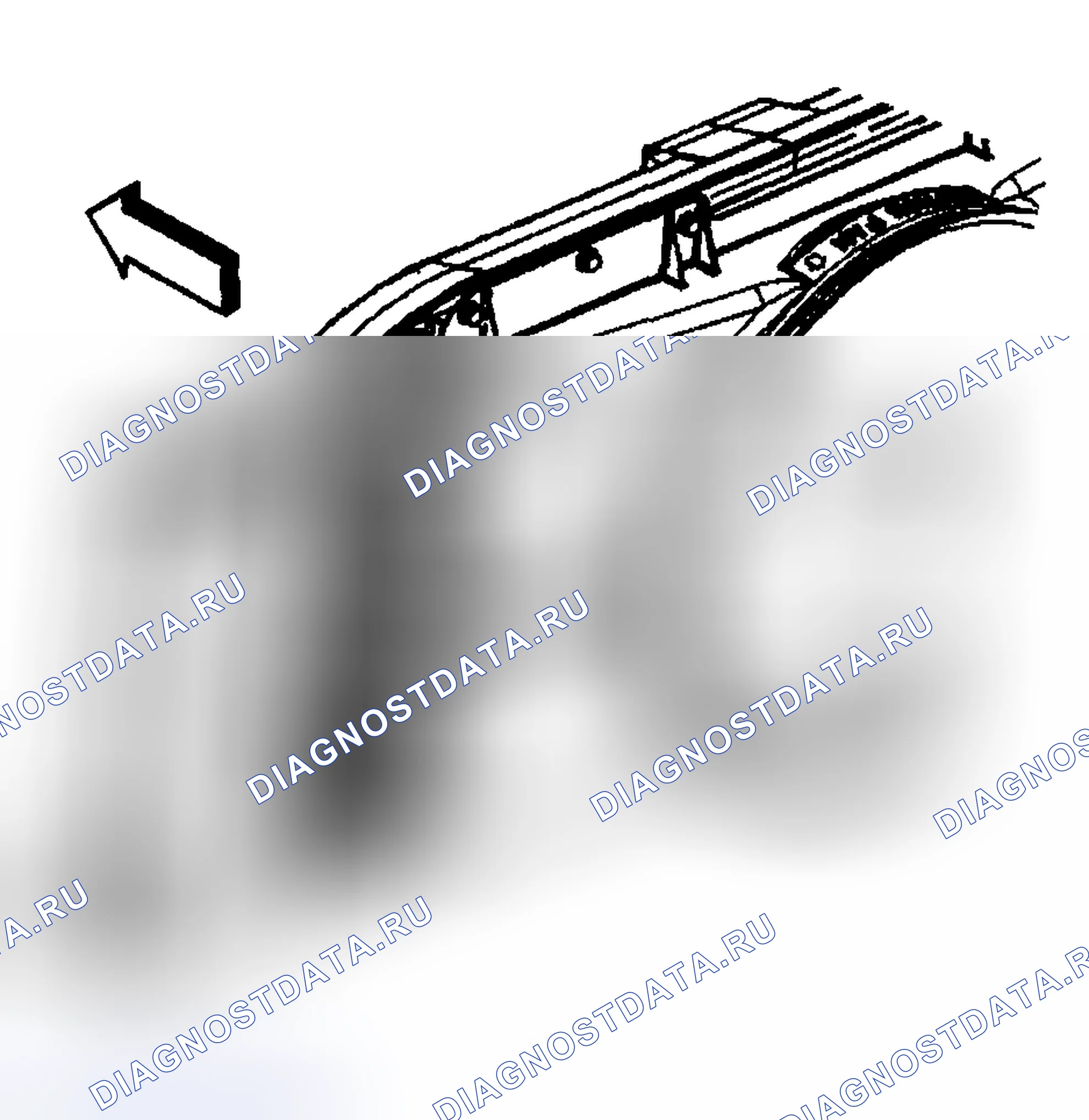 Рис. 62: Порядок демонтажа. GMC Cab & Chassis Sierra 3500 GMT800 early