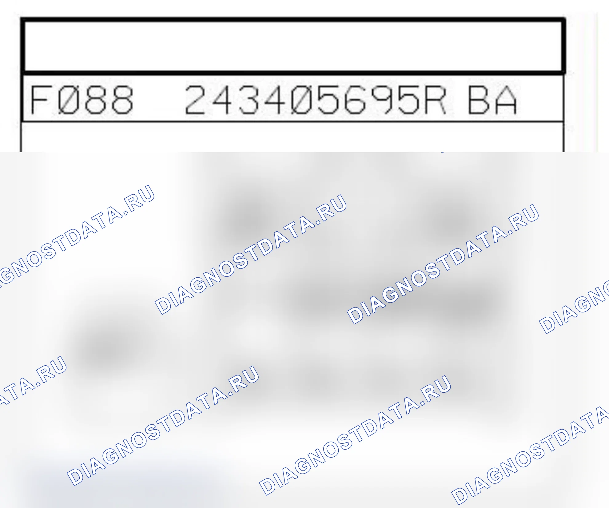 Распиновка разъёма R296 — Раз. элпров. салона/прав. задн. части куз.. Renault Captur I