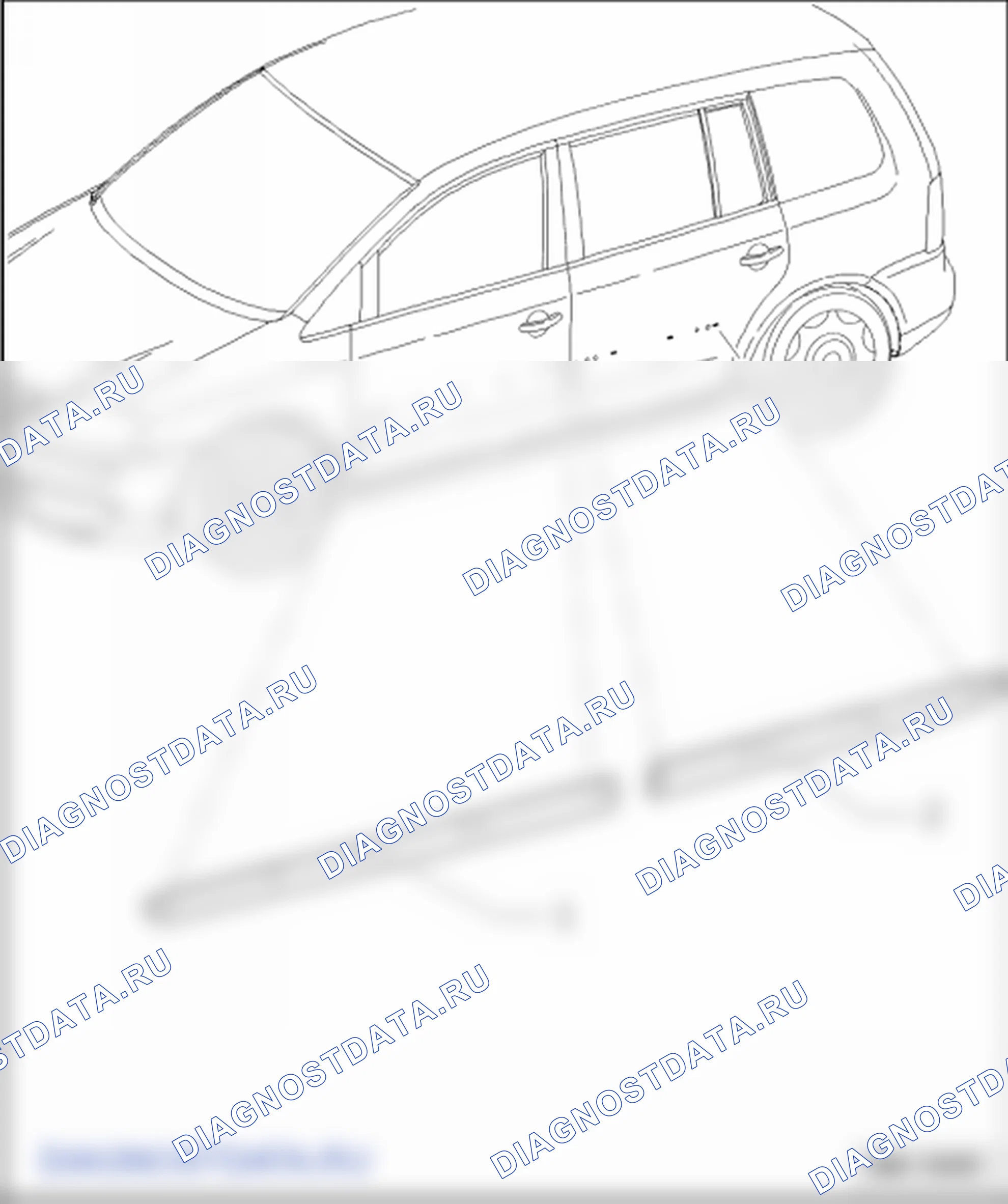 Накладки и заглушки. Volkswagen Touran I
