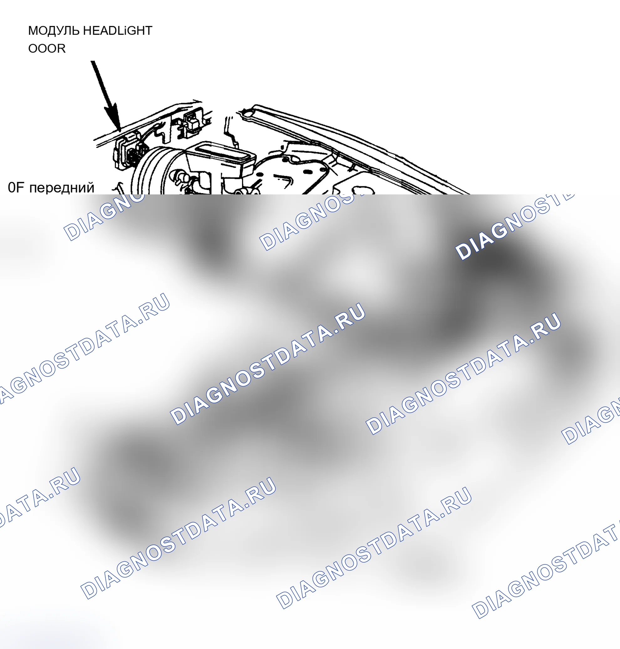 Рис. 11: Расположение компонентов (11 из 18). Chevrolet Camaro III рестайлинг