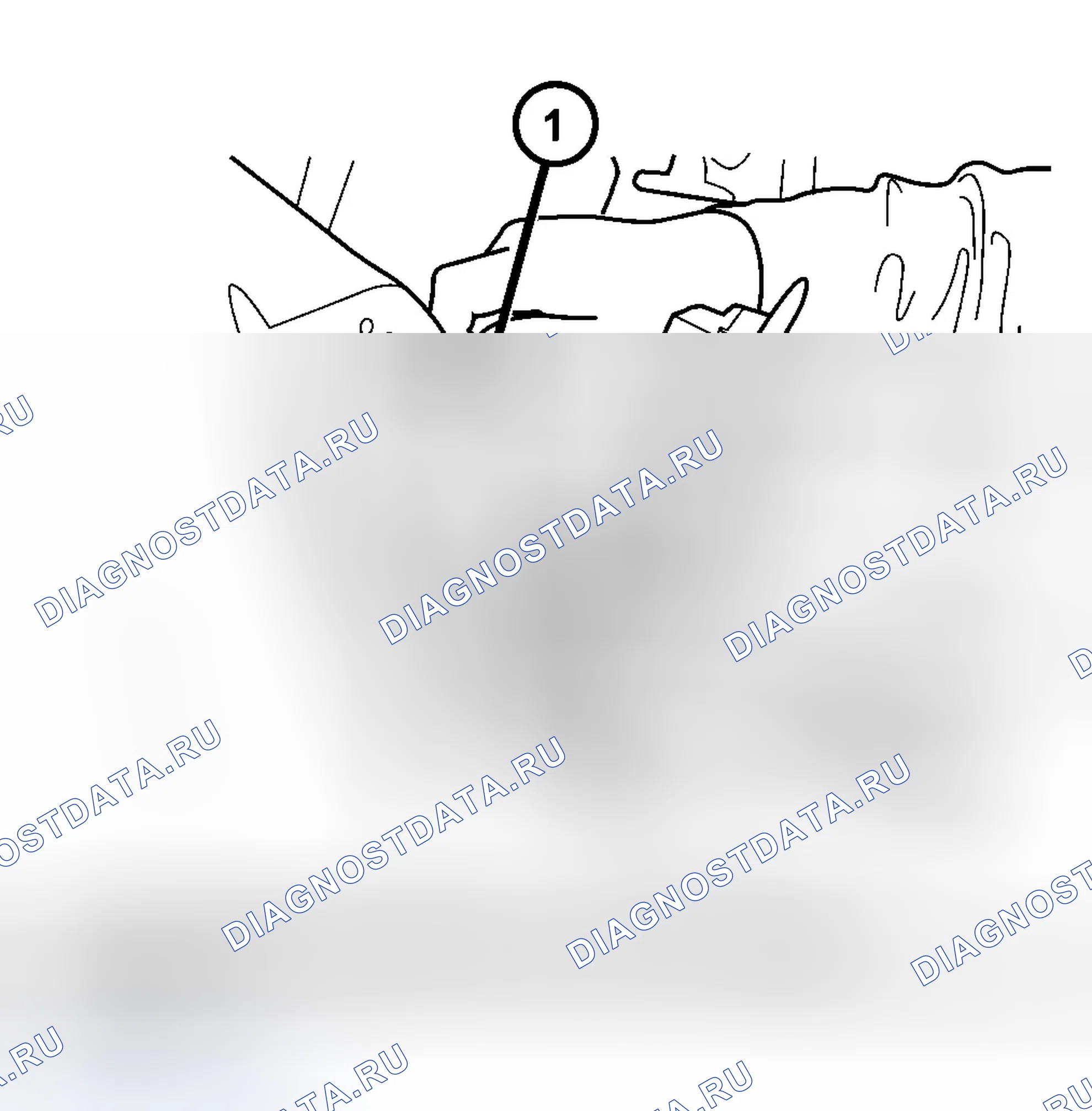 Рис. 6: ДЕМОНТАЖ. Dodge Grand Caravan IV