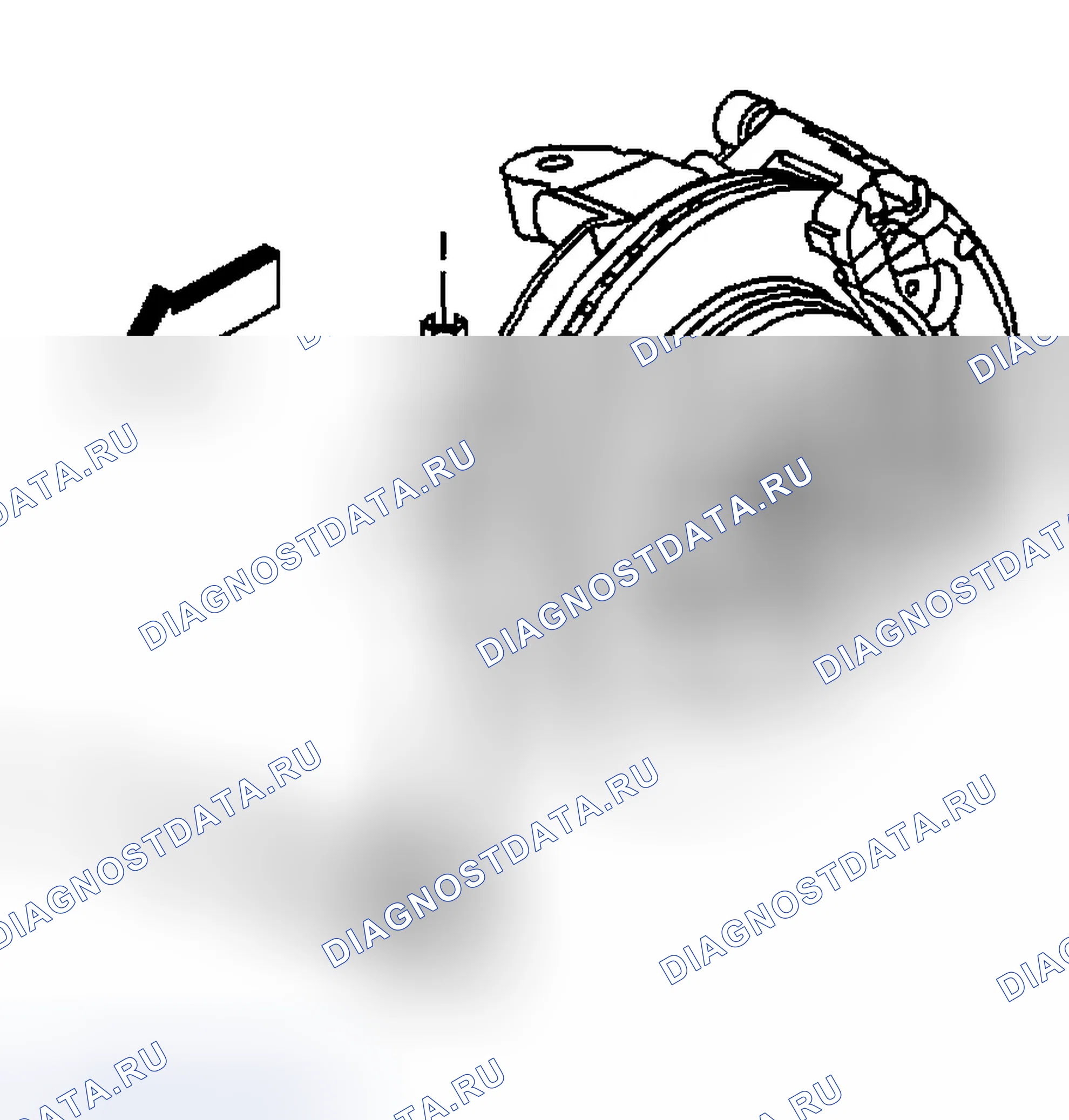 Рис. 13: Порядок демонтажа. Chevrolet Chevy Express H2500 