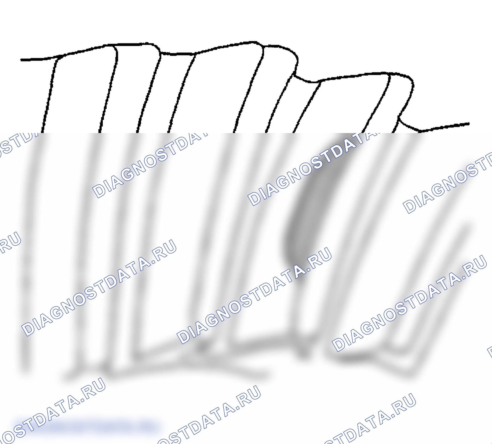 Рис. 369: Коррекция. GMC Savana Camper Special G3500 