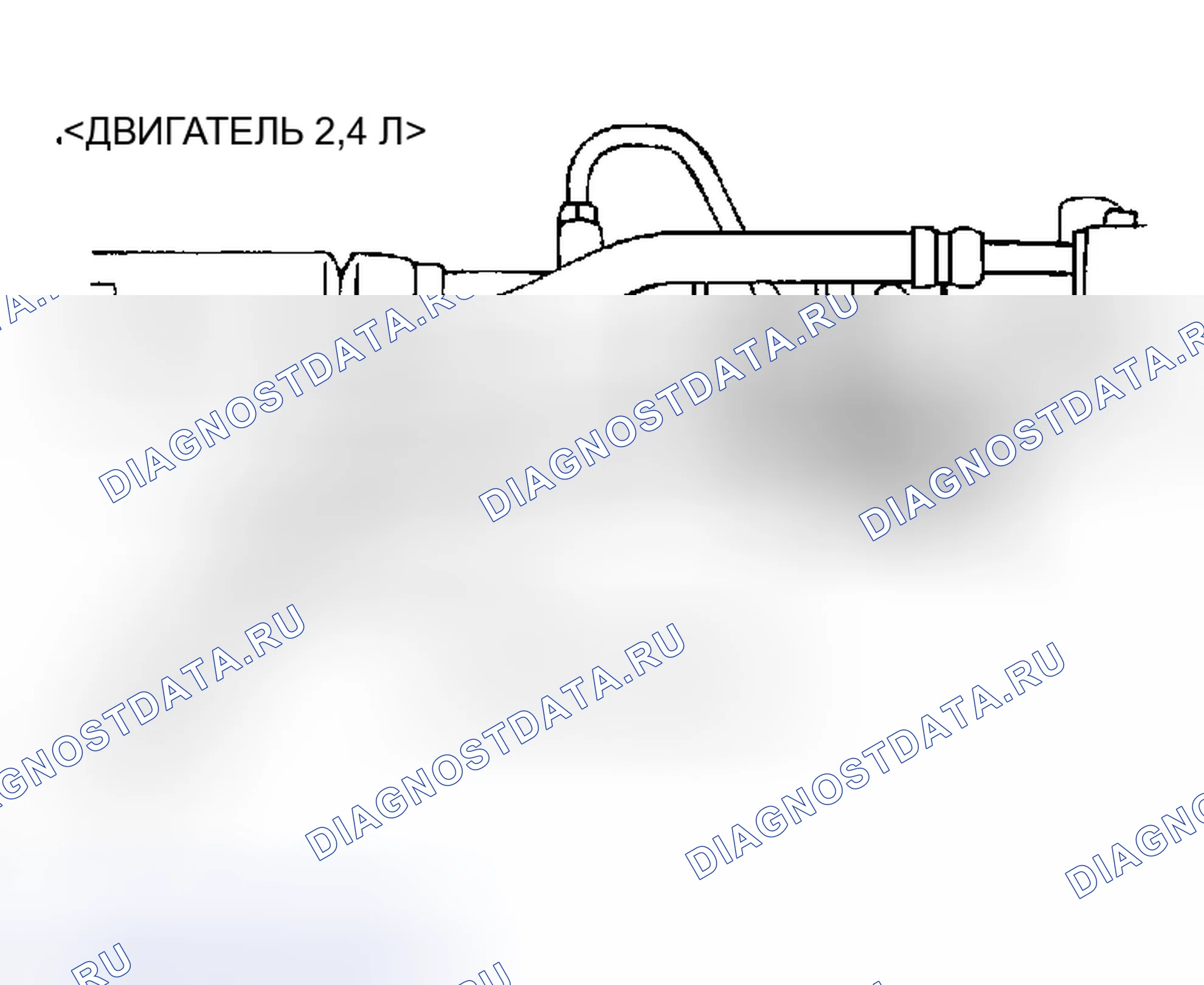 Рис. 63: > > C < < МОНТАЖ НАПОРНОГО РУКАВА. Honda CR-X II