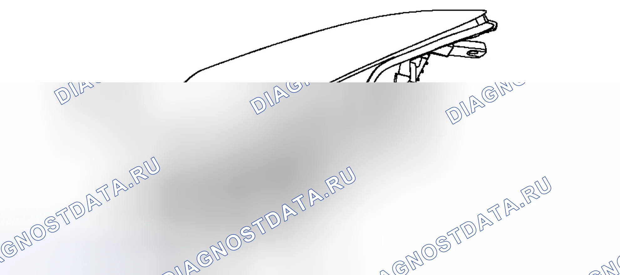 Рис. 44: Замена монтажной панели фары и передней панели (базовый анклав). Chevrolet Traverse I