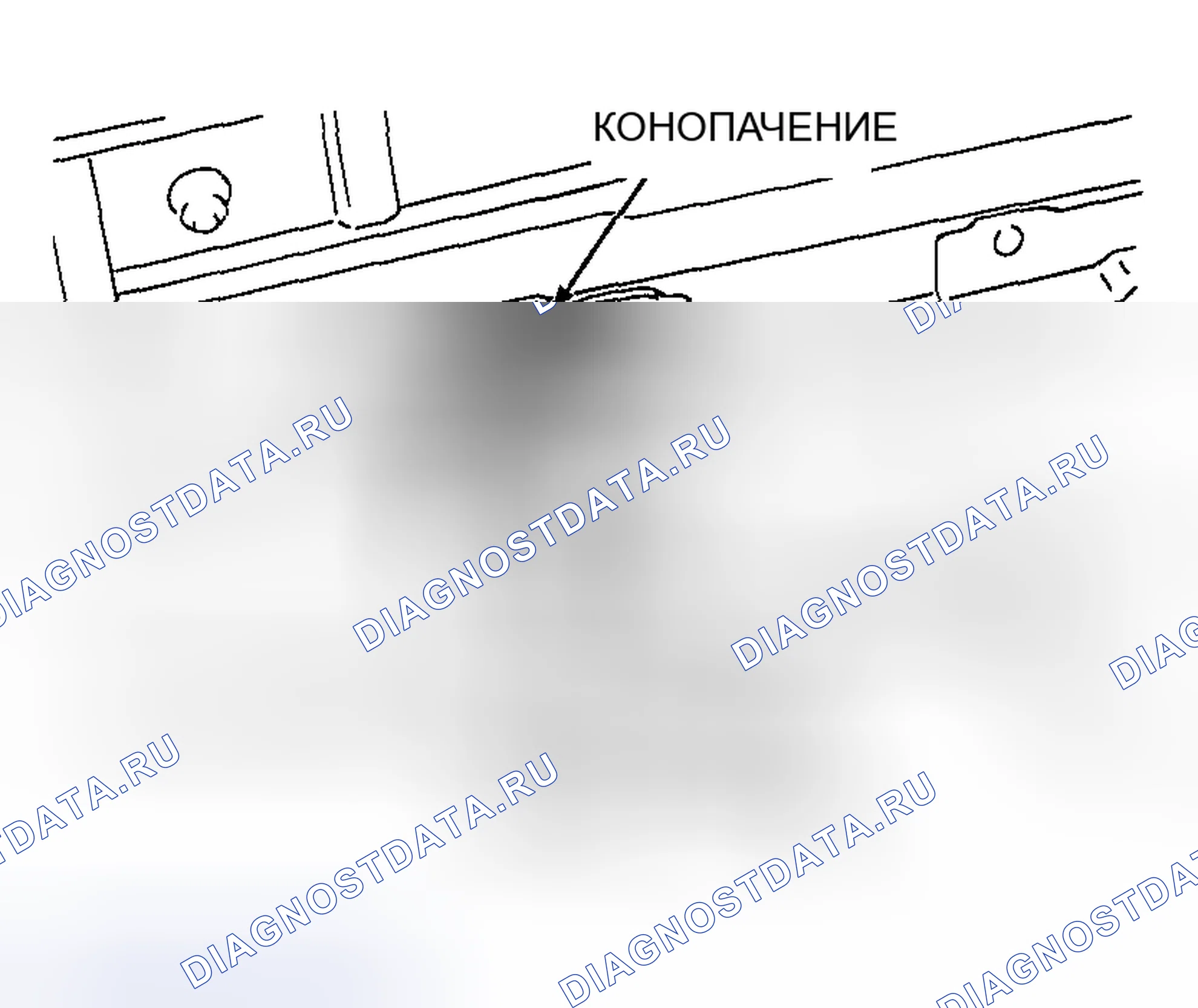 Рис. 6: < < B > > ДЕМОНТАЖ ЛЮКА В СБОРЕ. Mazda MX-30 I