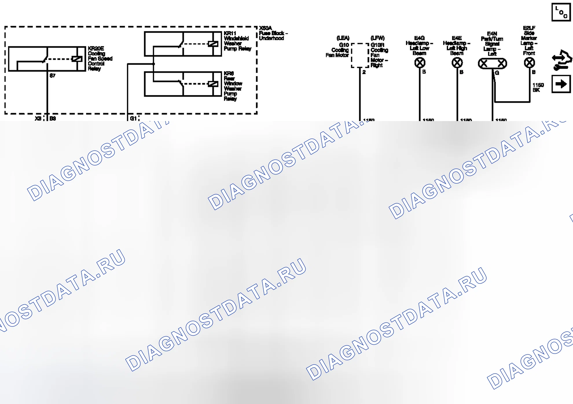 Рис. 36: G101. Chevrolet Equinox II