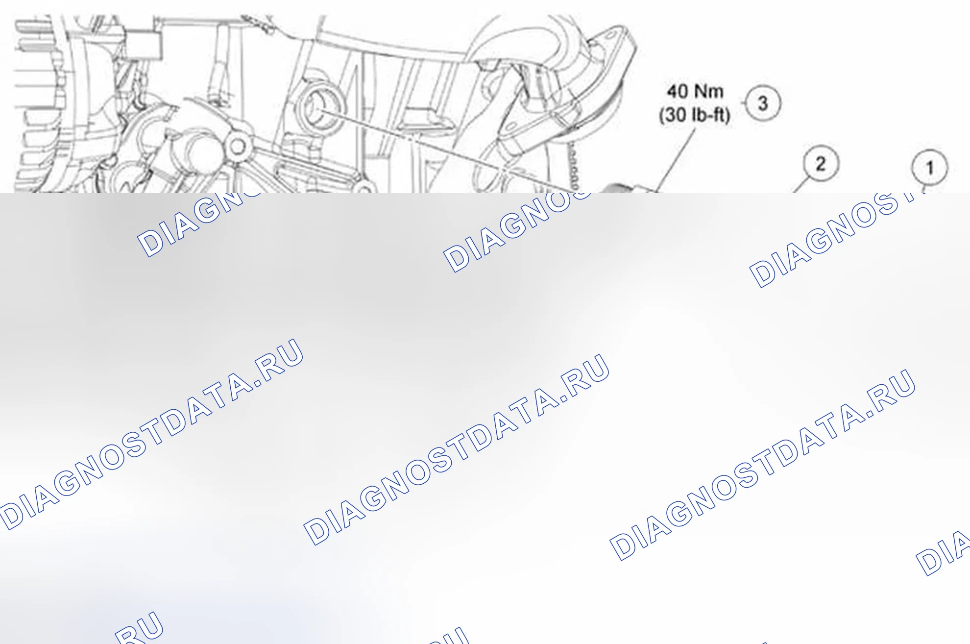 Рис. 31: Блок-нагреватель - 3,7 л. Ford Mustang V рестайлинг 2