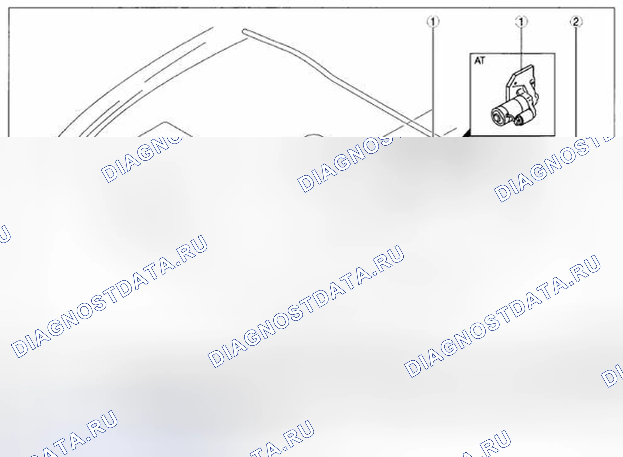 Рис. 1: ИНДЕКС МЕСТОПОЛОЖЕНИЯ СИСТЕМЫ ЗАПУСКА [13B-MSP]. Mazda RX-8 I рестайлинг