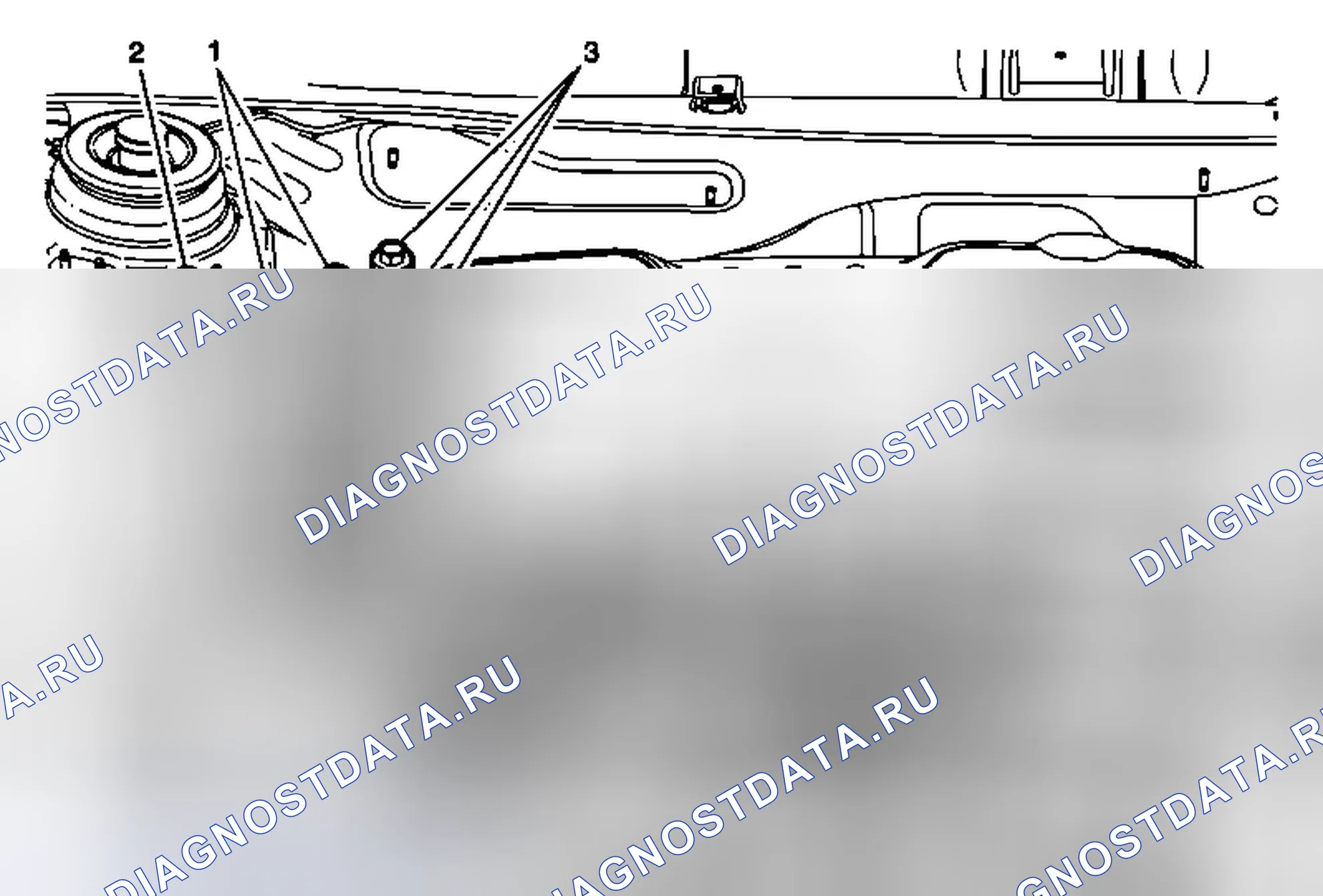 Рис. 87: Замена крепления двигателя. Chevrolet Malibu VIII рестайлинг