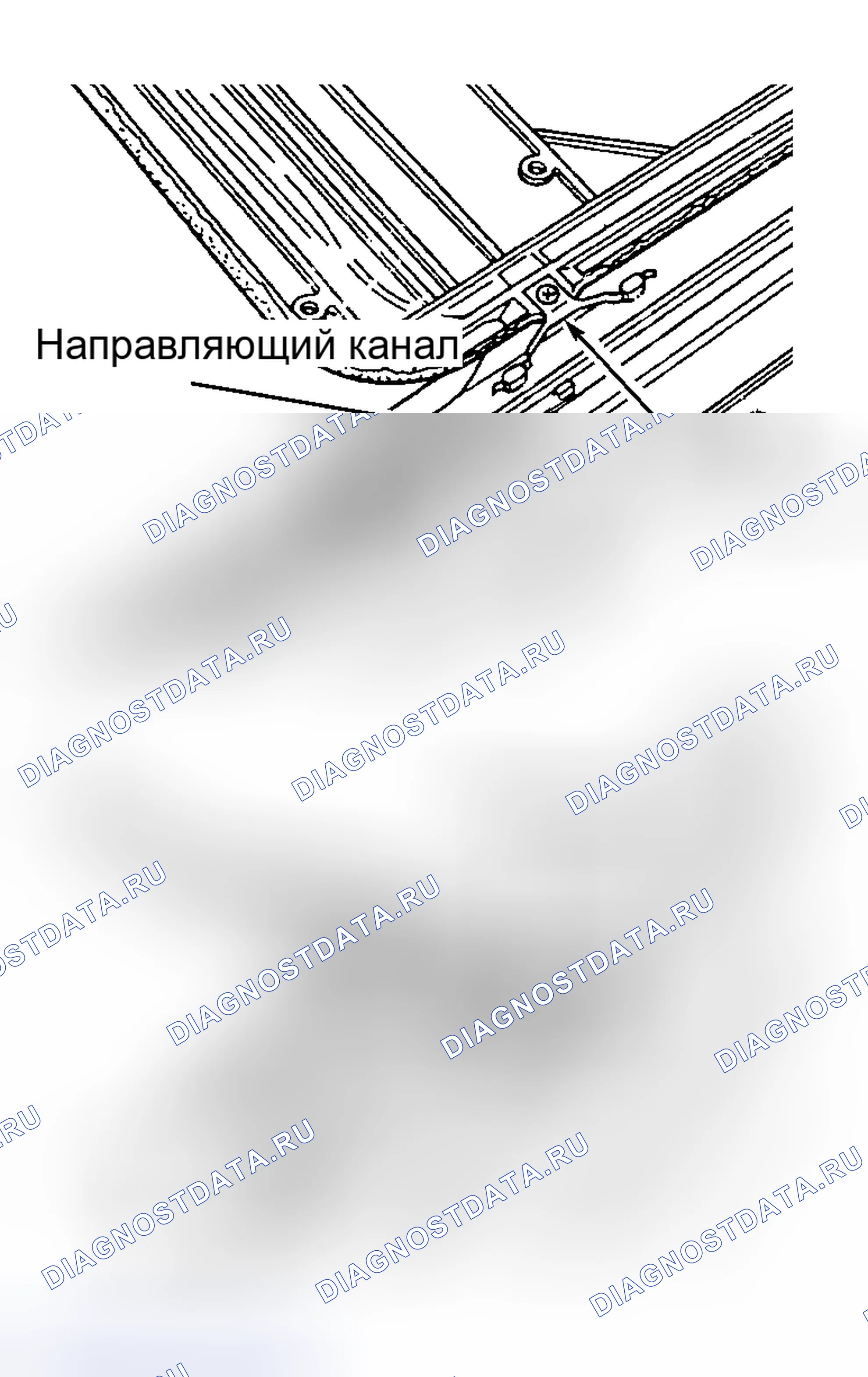 Рис. 3: Удаление солнцезащитной облицовки крыши (Passat). Volkswagen Passat B4
