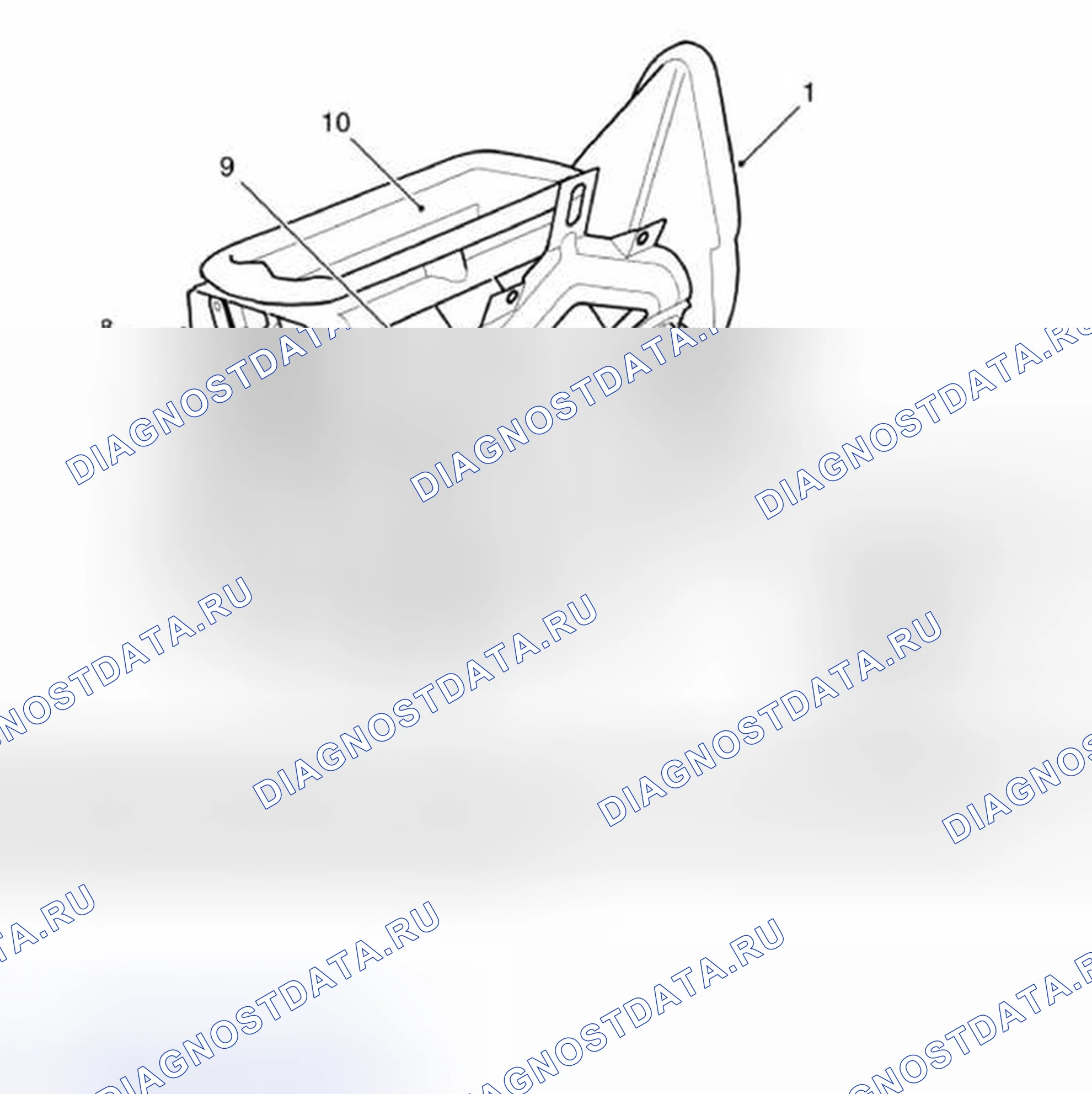 Рис. 4: Входной воздуховод. Land Rover Discovery L318