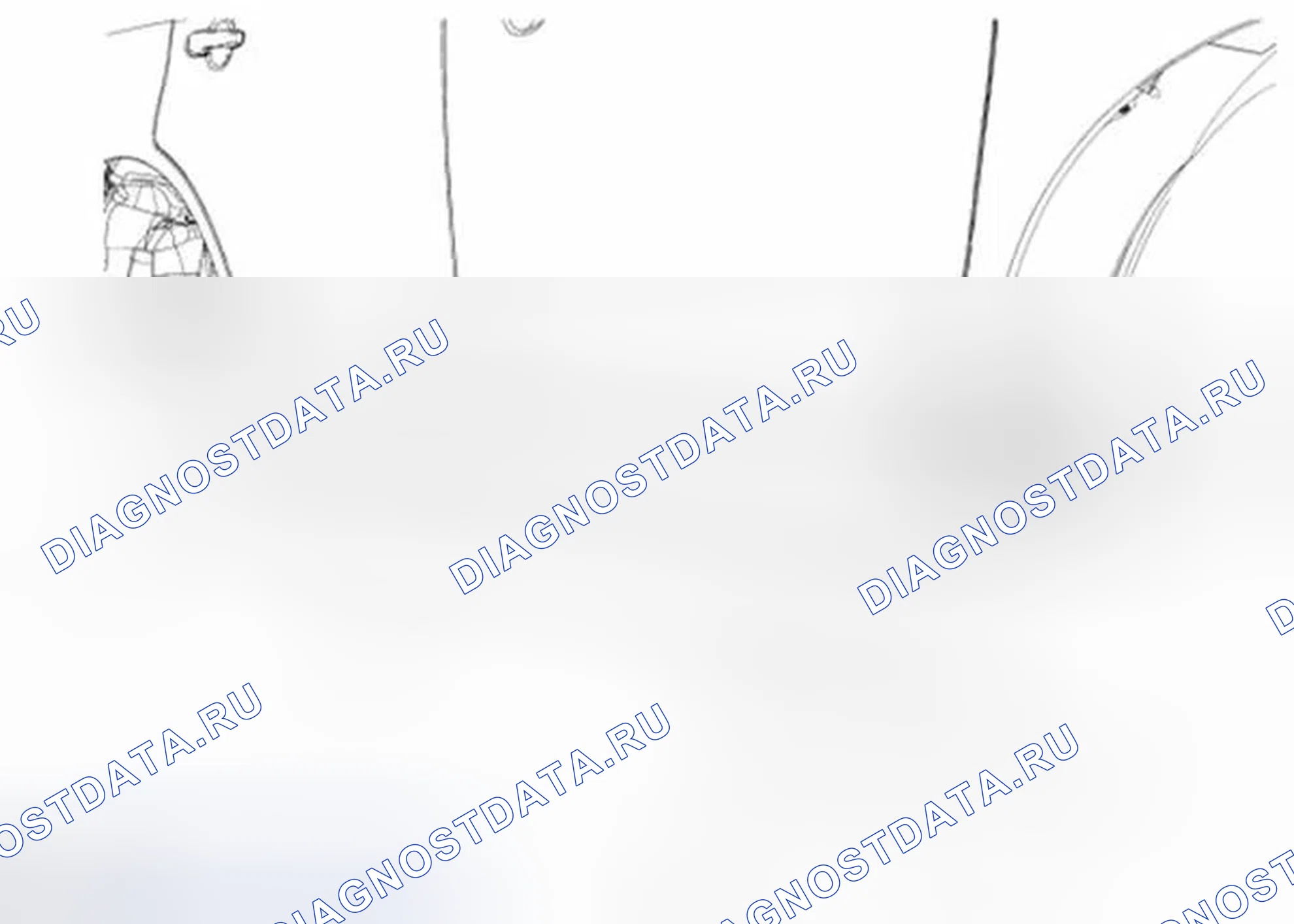 Рис. 34: Отливка панели коромысла. Ford Edge I рестайлинг