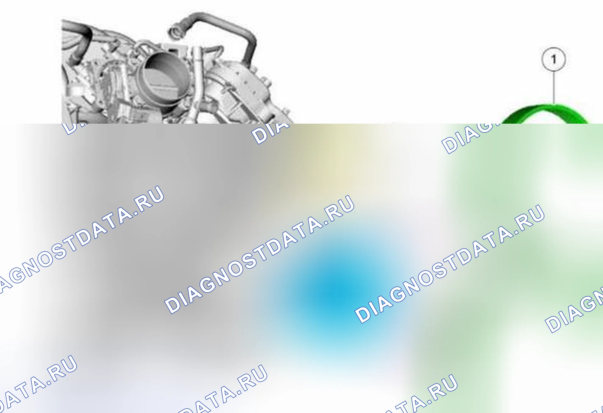 Рис. 77: Генератор - 5.0л. Ford Pickup F250 Super Duty II