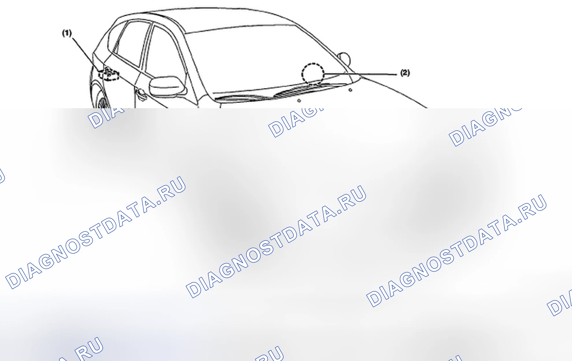 Рис. 16: РАСПОЛОЖЕНИЕ. Subaru Impreza WRX GH