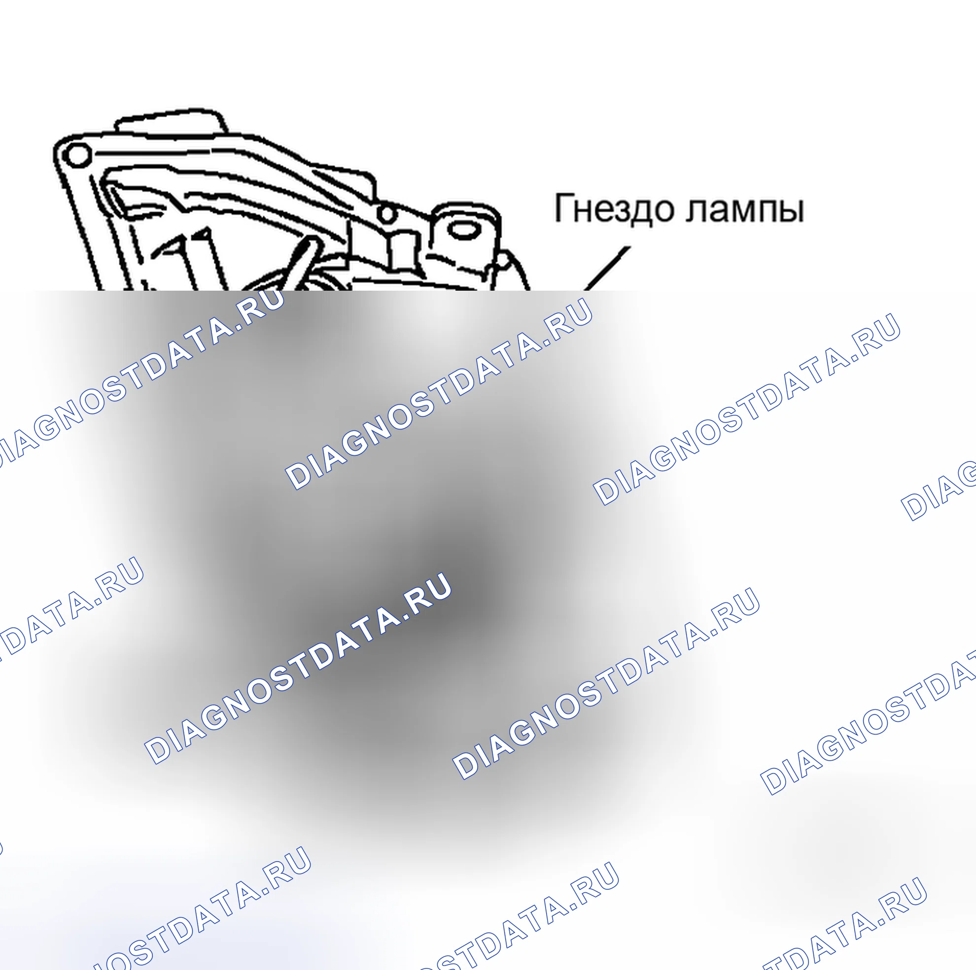 Рис. 100: ФАРА ДАЛЬНЕГО / БЛИЖНЕГО СВЕТА. Honda Life I
