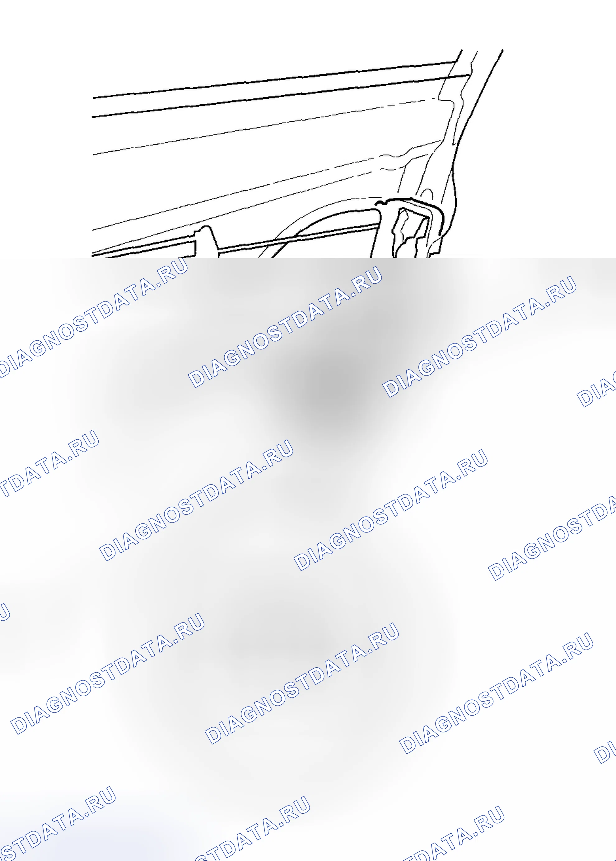 Рис. 14: Испытание привода дверного замка пассажира. Honda Insight I