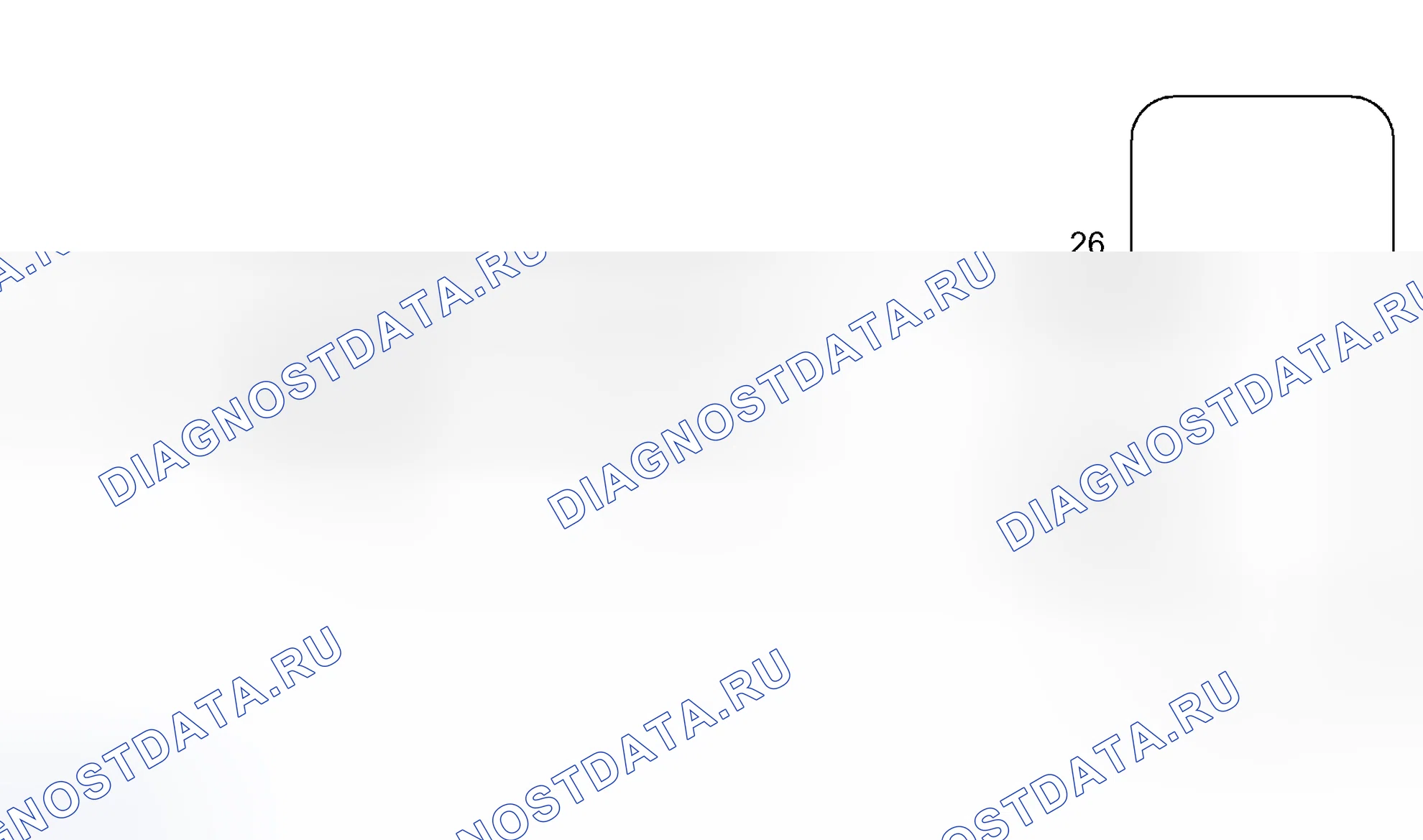 Рис. 443: электросхема. Toyota RAV4 II рестайлинг