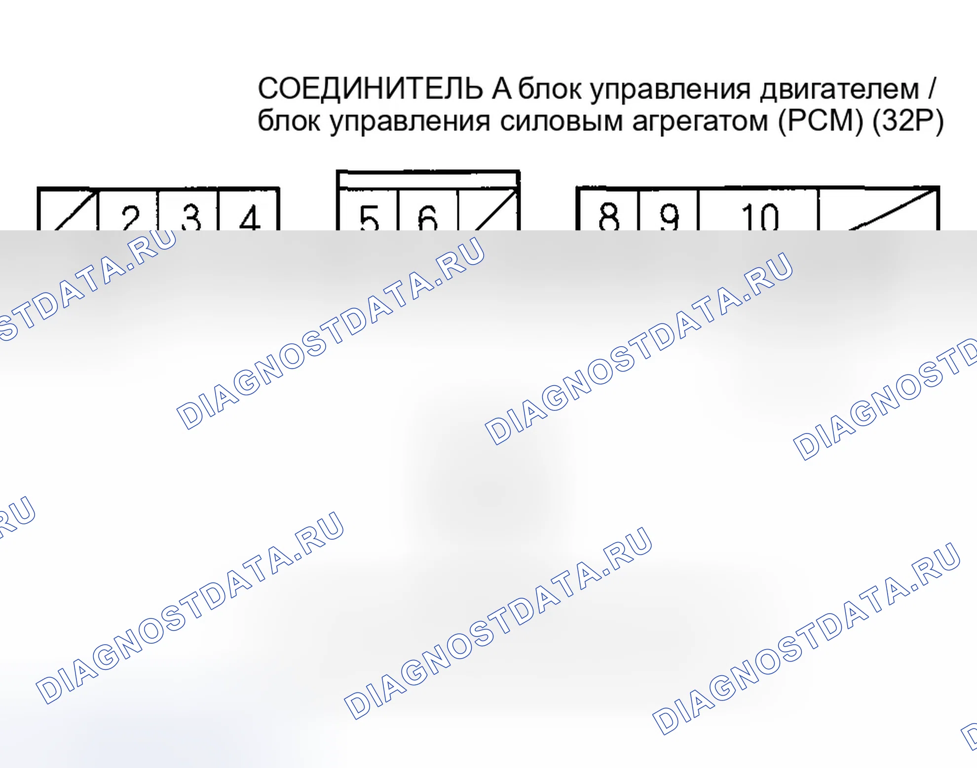Рис. 50: расшифровка кода ошибки P0453: Высокое напряжение цепи датчика FTP. Honda Accord VI