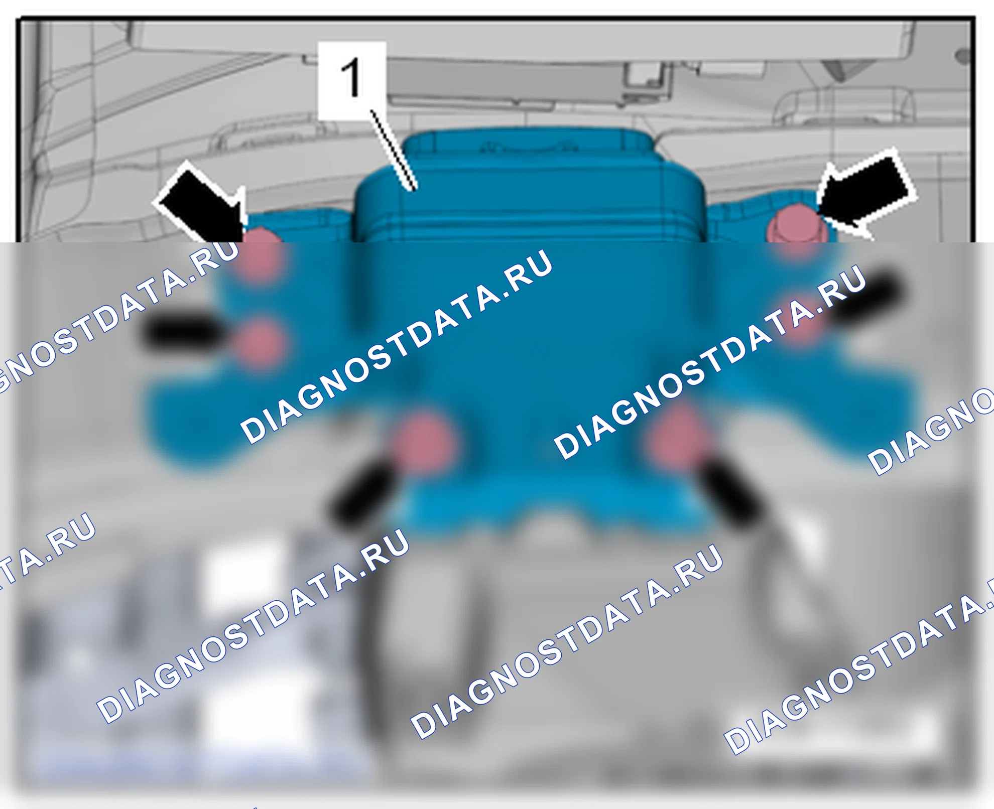 Опора агрегатов. Audi A3 8V
