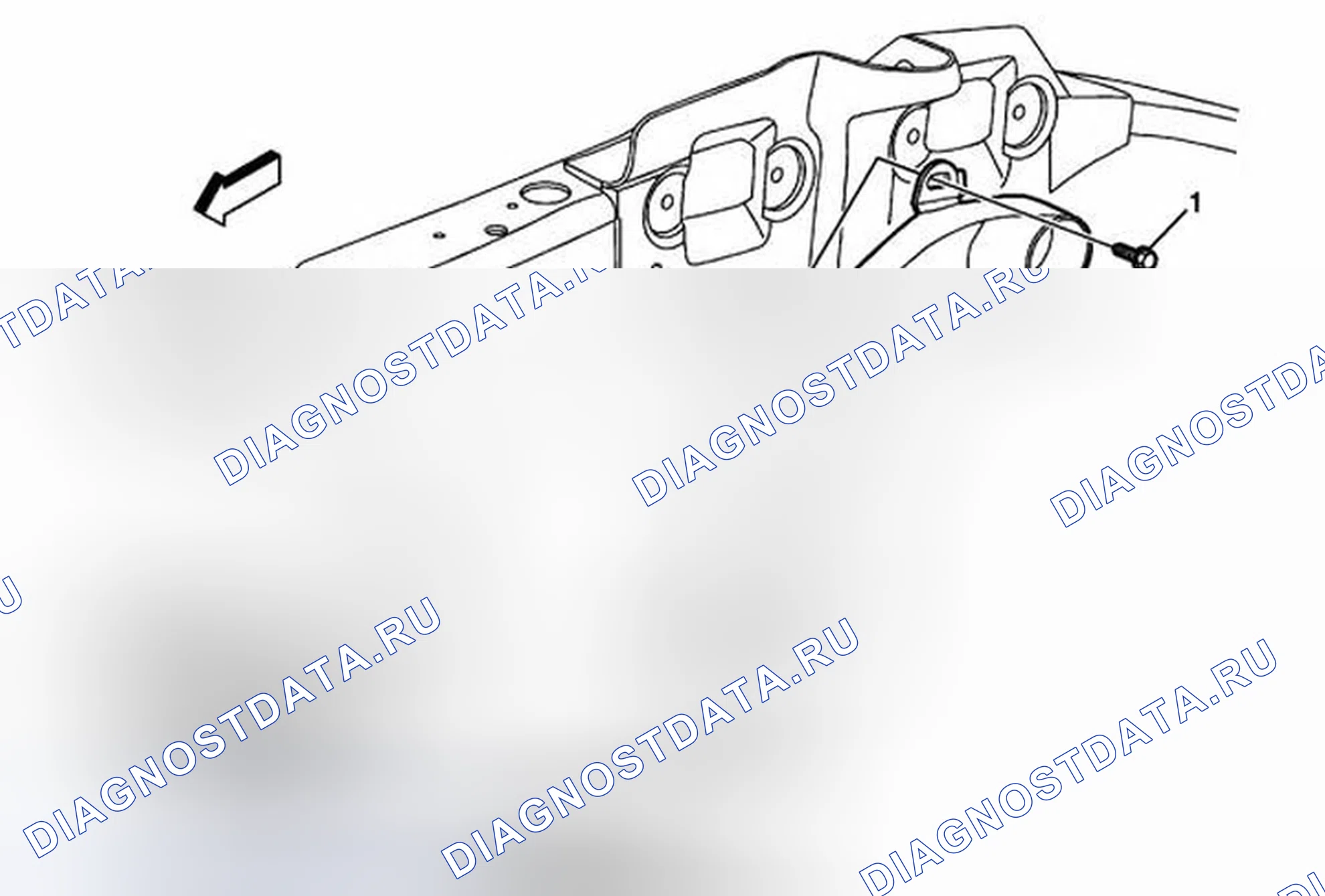 Рис. 9: Замена канала охлаждения суппорта переднего тормоза (Y87). Chevrolet Corvette C6