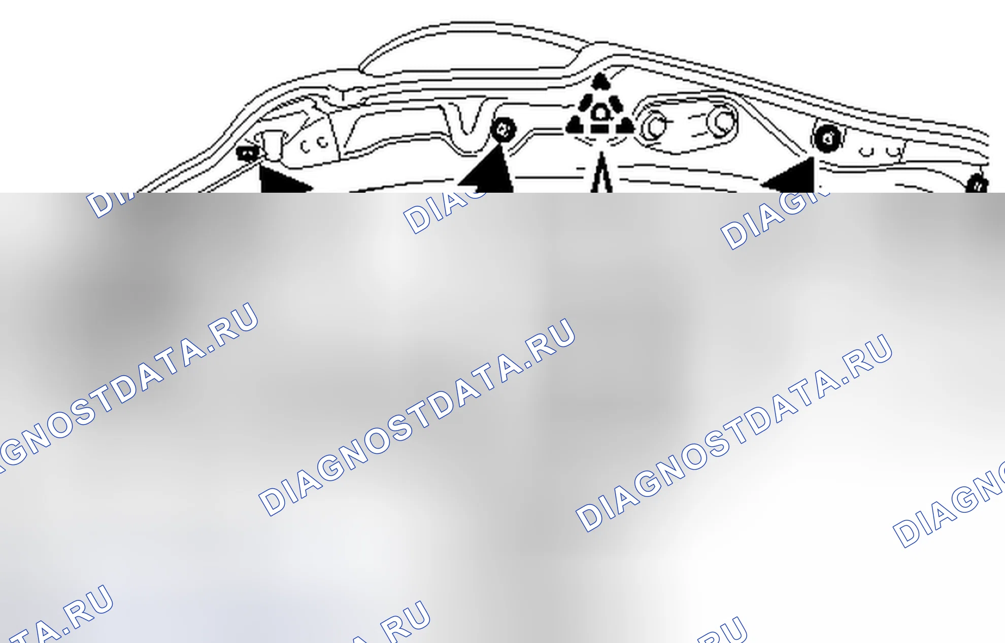 Рис. 209: ДЕМОНТАЖ. Toyota Sequoia II рестайлинг