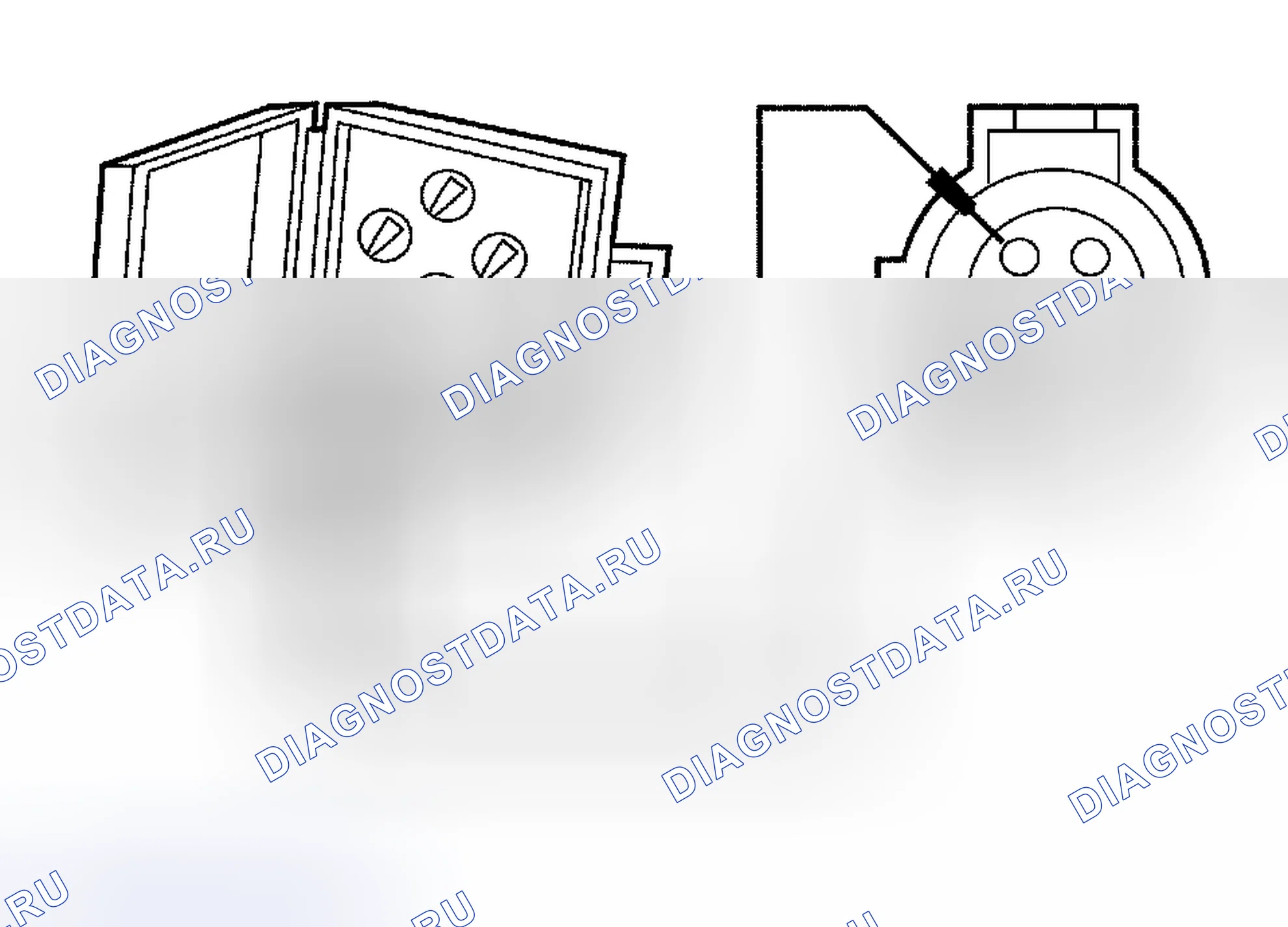 Рис. 18: КОНТРОЛЬНАЯ ТОЧКА B: НЕВЕРНАЯ ИНДИКАЦИЯ ТОПЛИВОМЕРА. Hyundai Matrix I