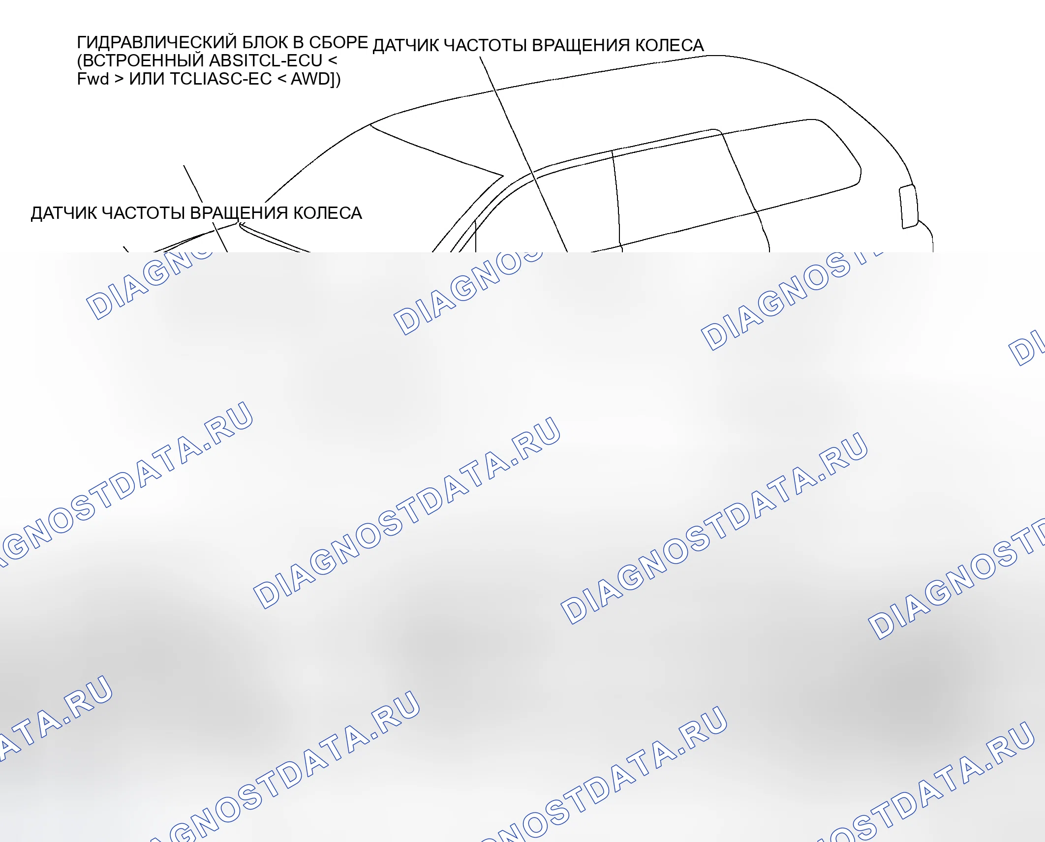 Рис. 1: СТРОИТЕЛЬНАЯ СХЕМА. Mitsubishi Endeavor I