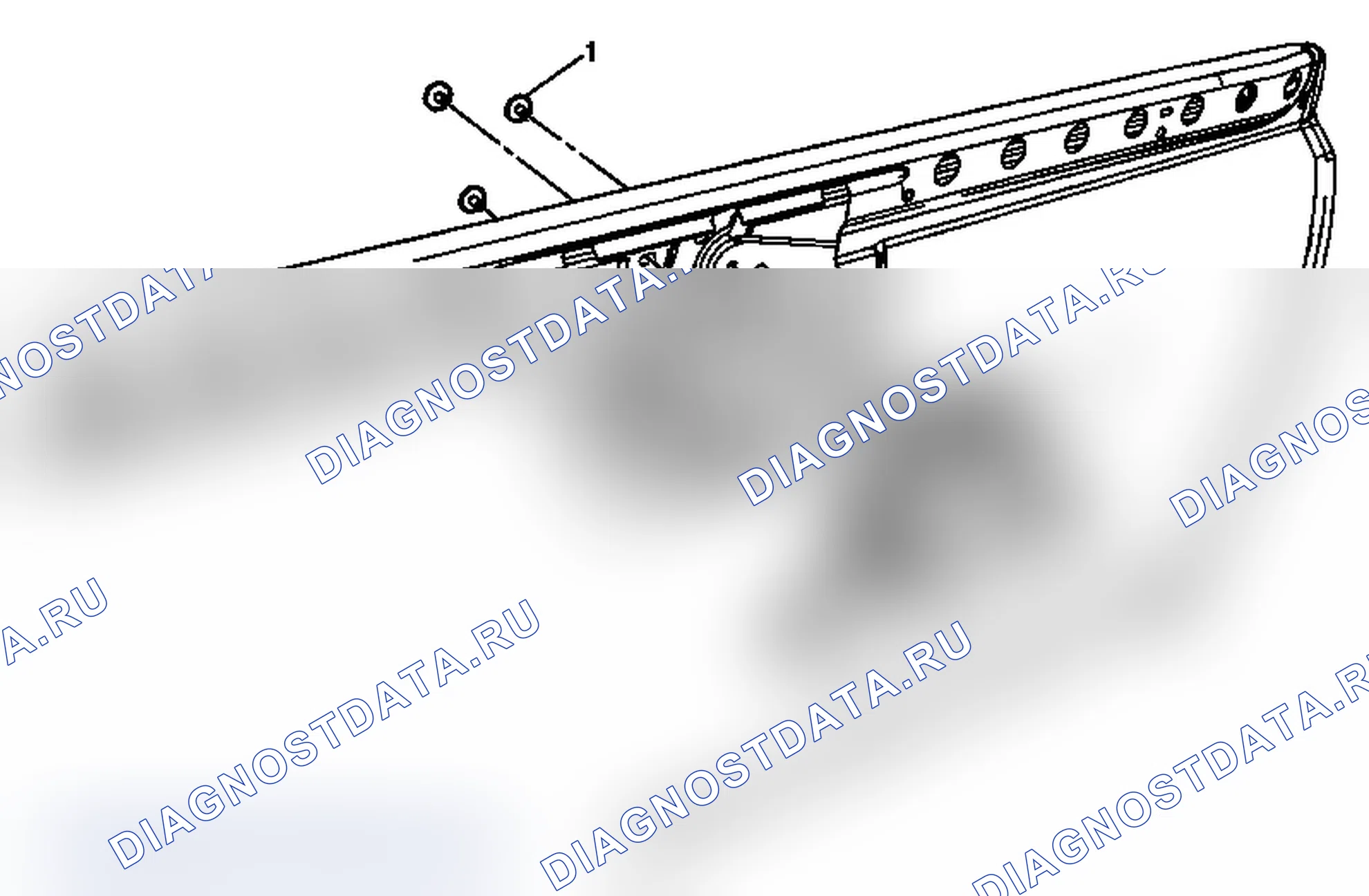 Рис. 12: Замена рукоятки концевого затвора. Chevrolet Tahoe III