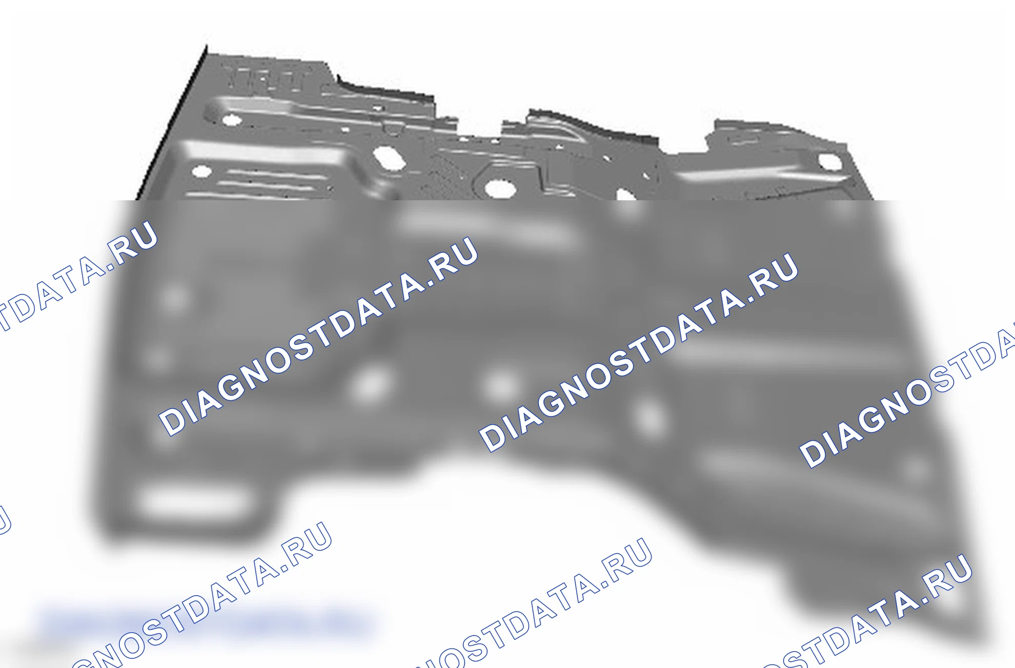 Как снять и установить заднюю панель пола. Ford S-MAX II