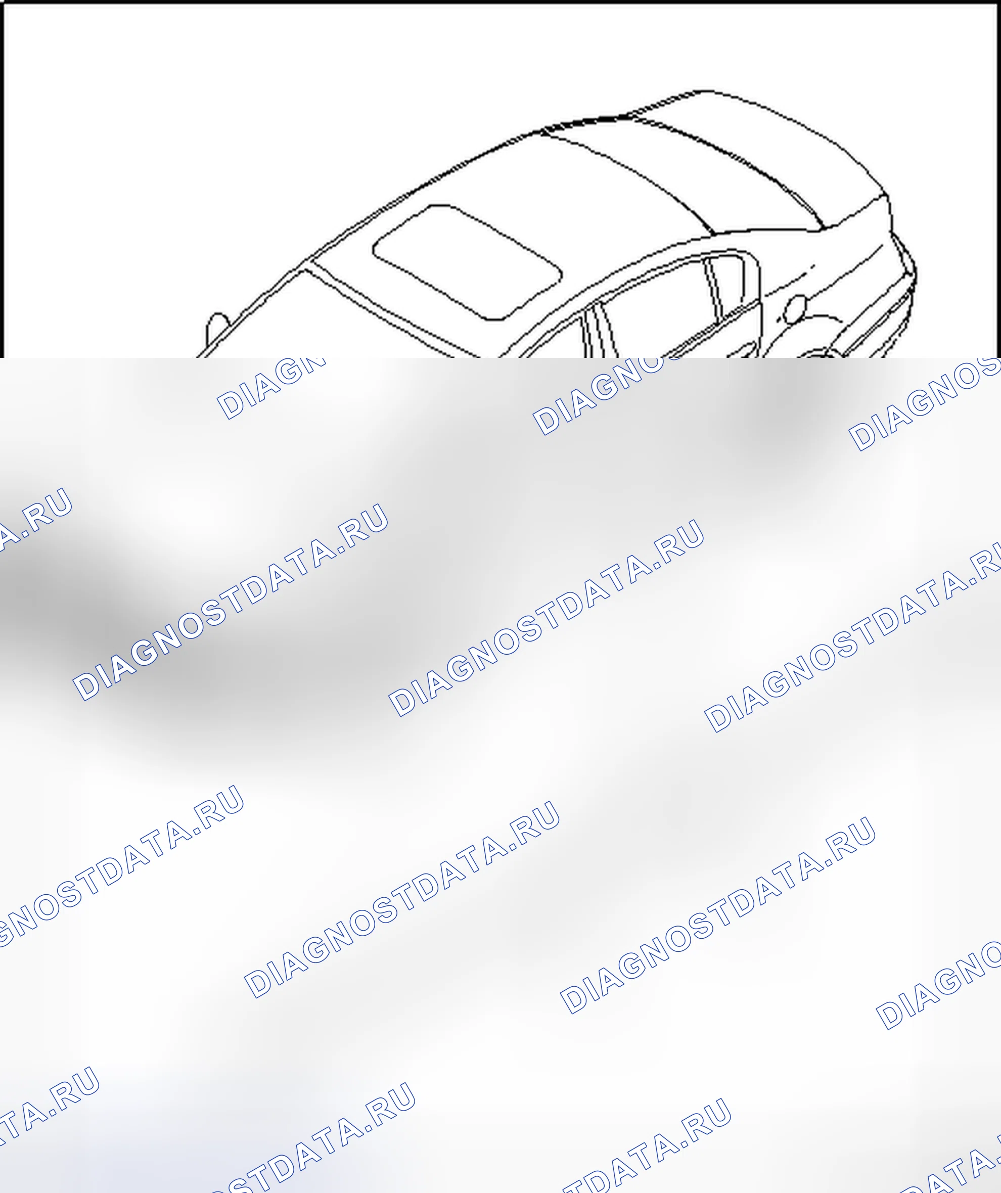Рис. 17: ОБЗОР ФОРМОВОЧНОГО УЗЛА СО СТОРОНЫ КУЗОВА. Volkswagen Passat B6