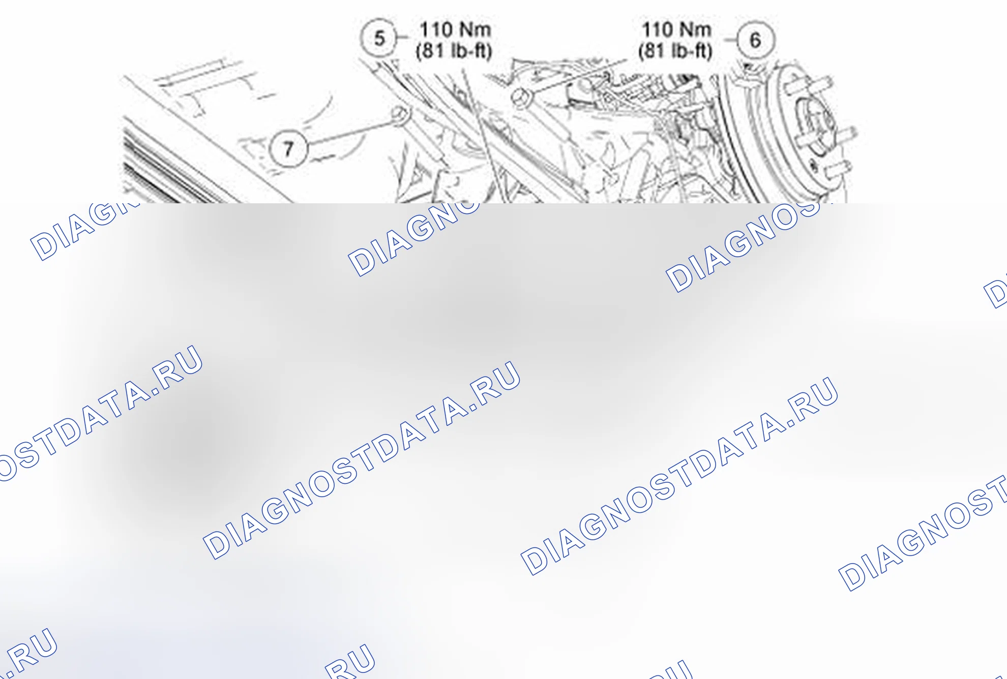 Рис. 17: Транспортные средства с передним приводом (Fwd). Hyundai Lafesta I