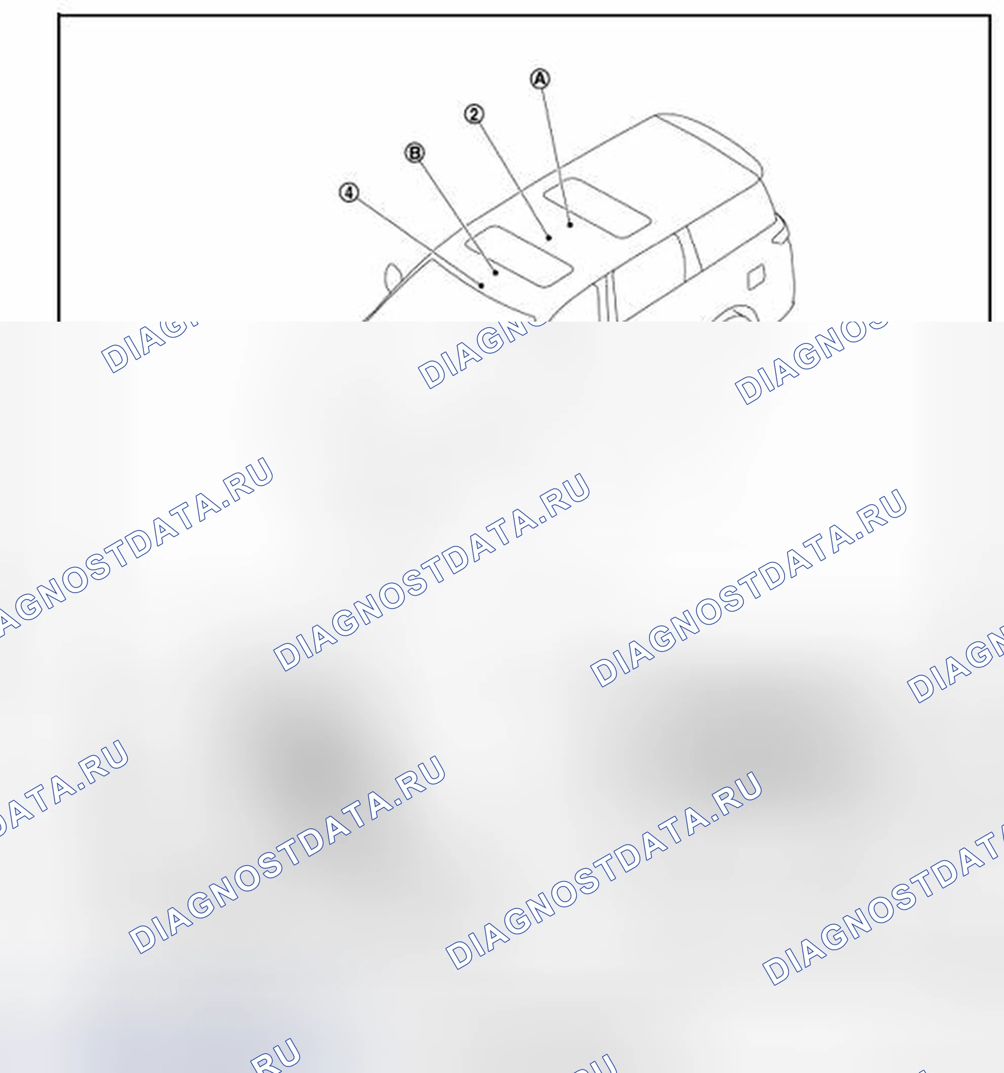 Рис. 202: Расположение компонентов. Nissan Quest IV