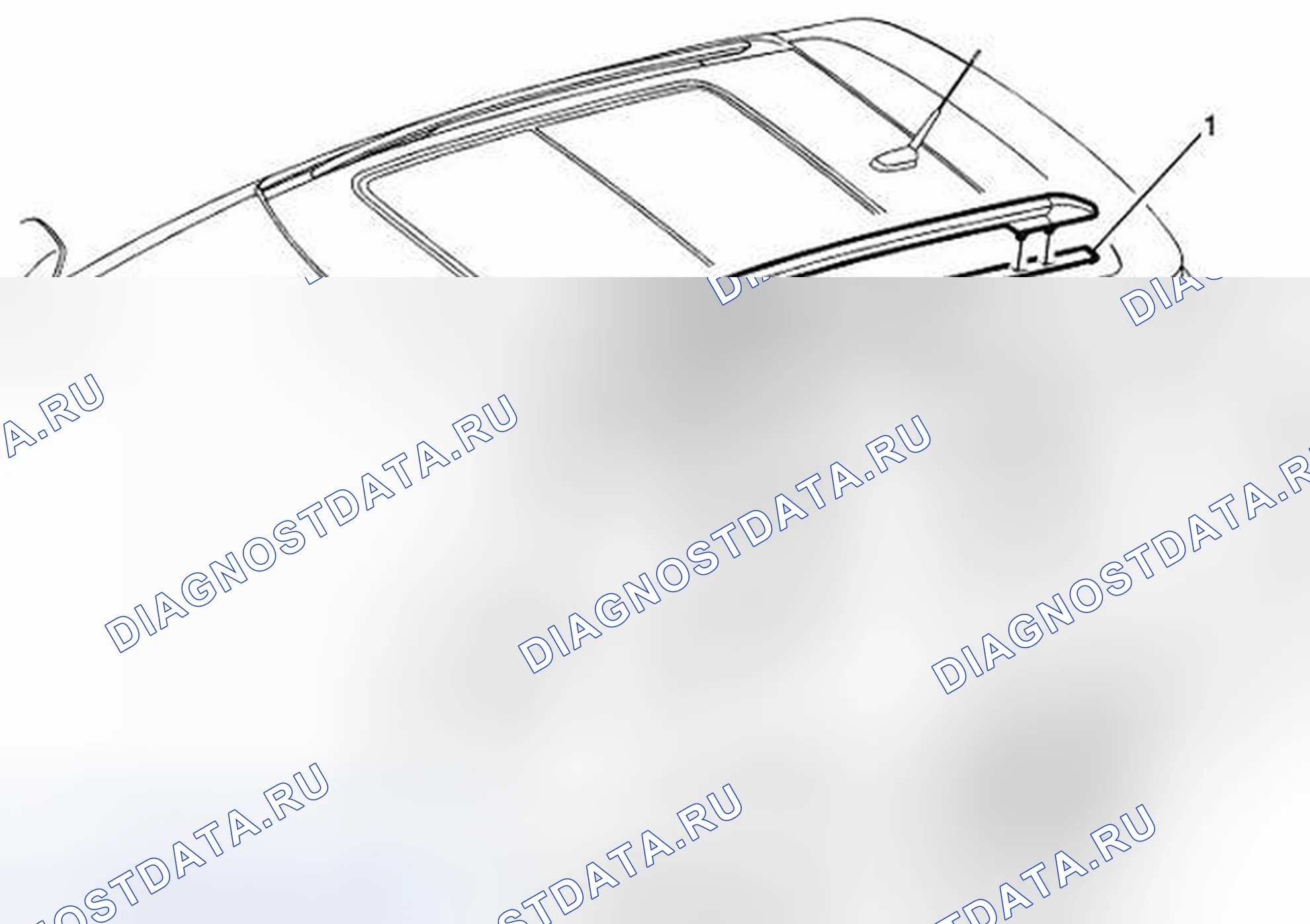 Рис. 19: Замена формовки панели крыши (с V64). Kia Optima I