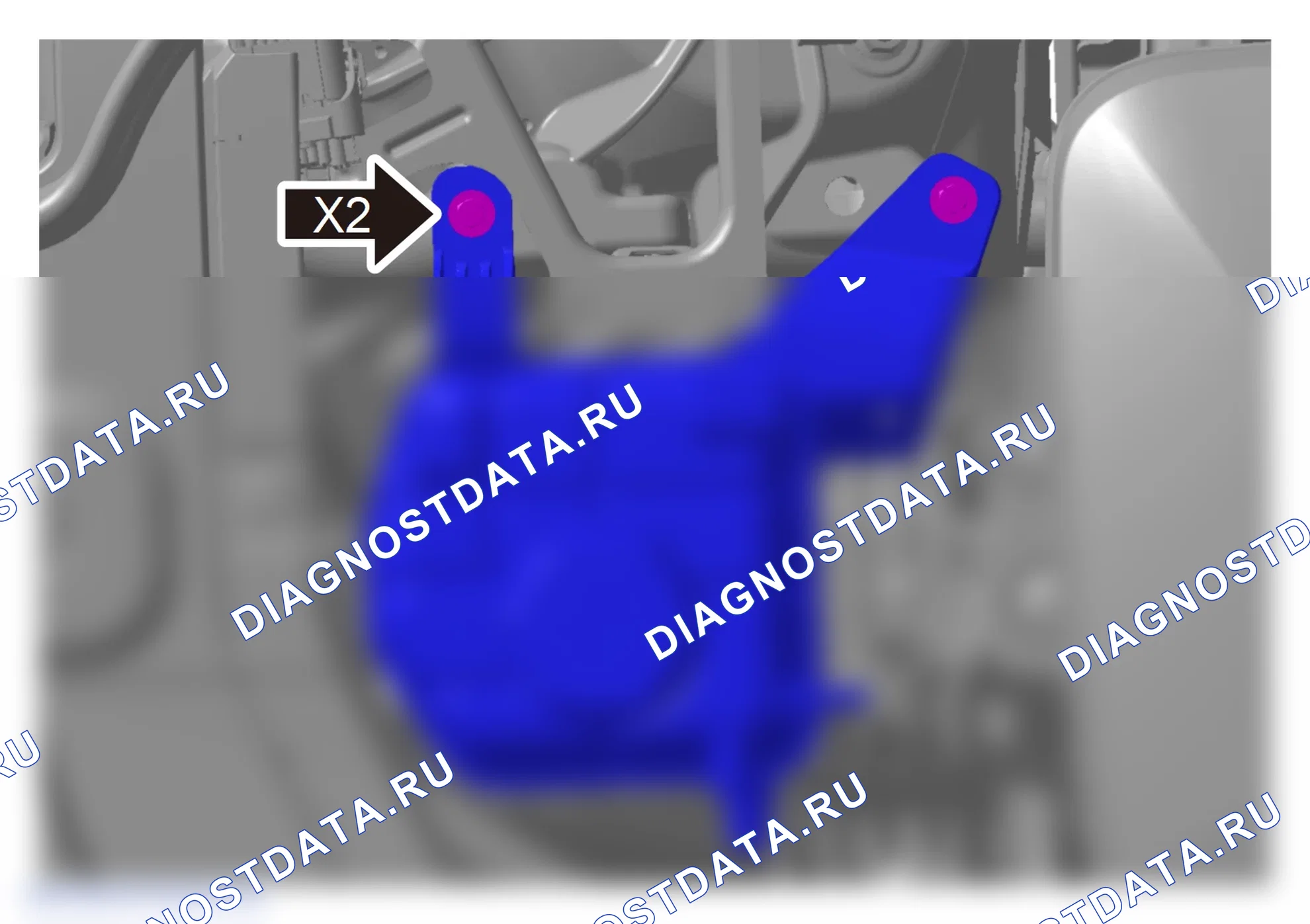 Как снять и установить расширительный бачок — Wey V8X. Wey V8X I