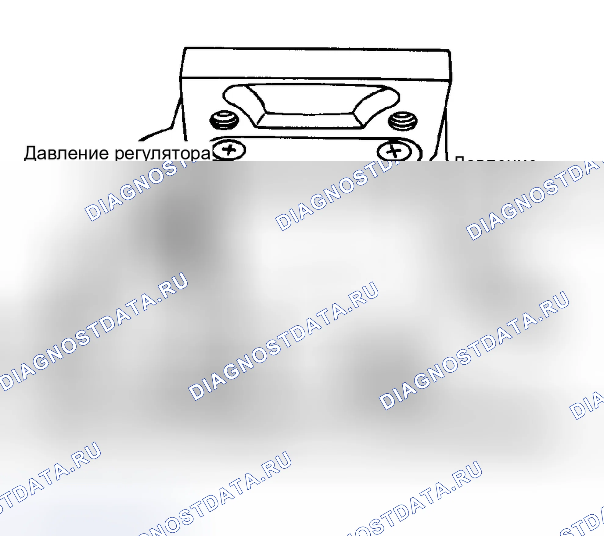 Рис. 4: Опрессовка (селектор в обратном направлении). Dodge Ram Van II