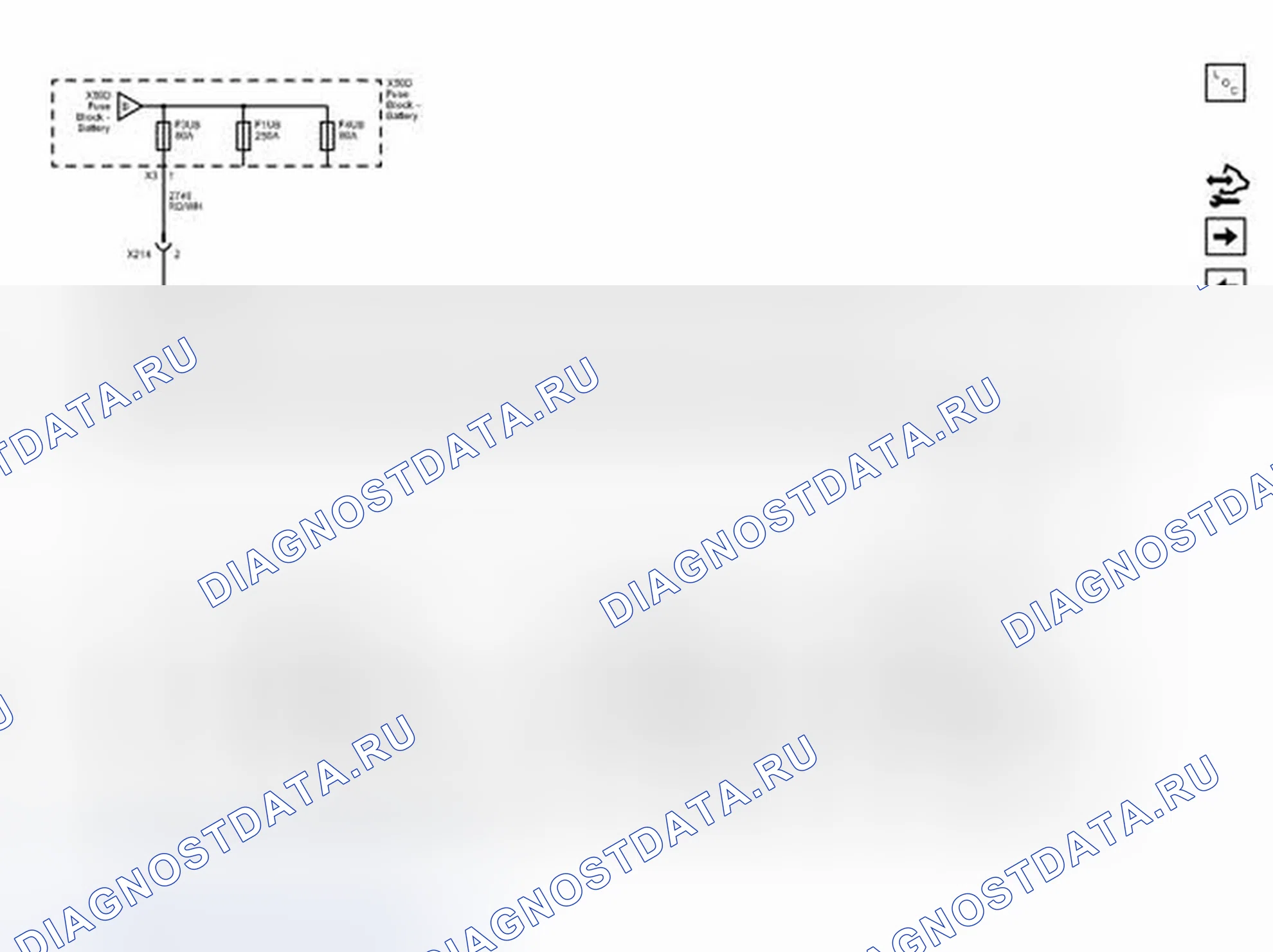 Рис. 60: Схема подключения шины B + (3 из 3). Chevrolet Spark M300