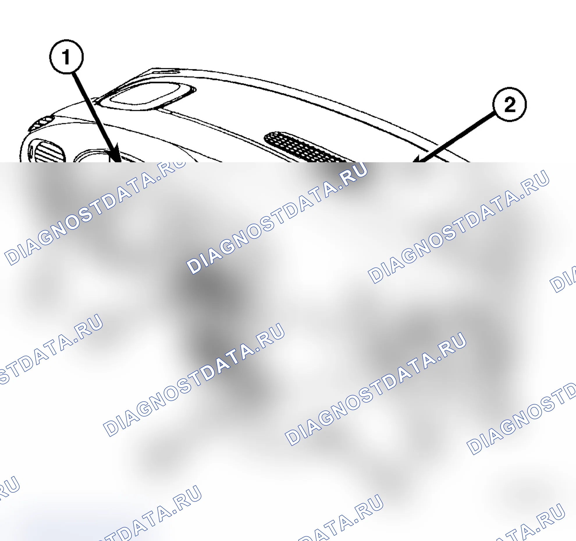 Рис. 352: ДЕМОНТАЖ. Dodge Caravan IV