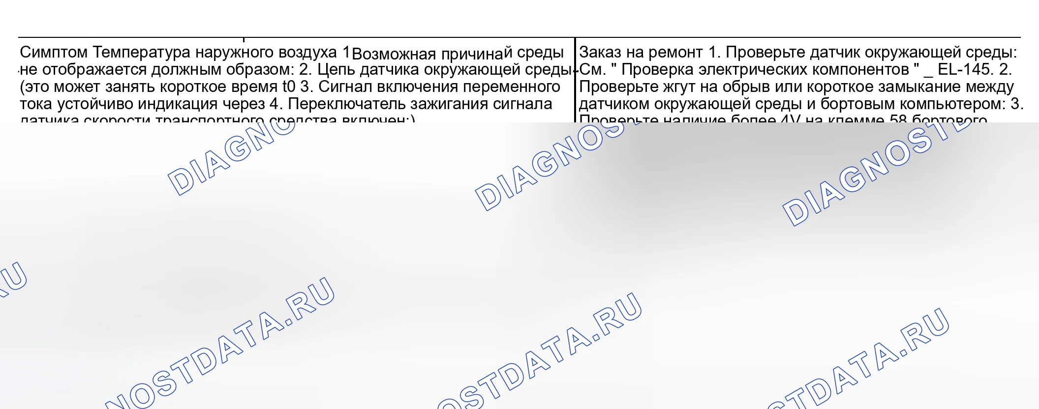 Рис. 16: ПРОЦЕДУРА ДИАГНОСТИКИ. Infiniti I35 II
