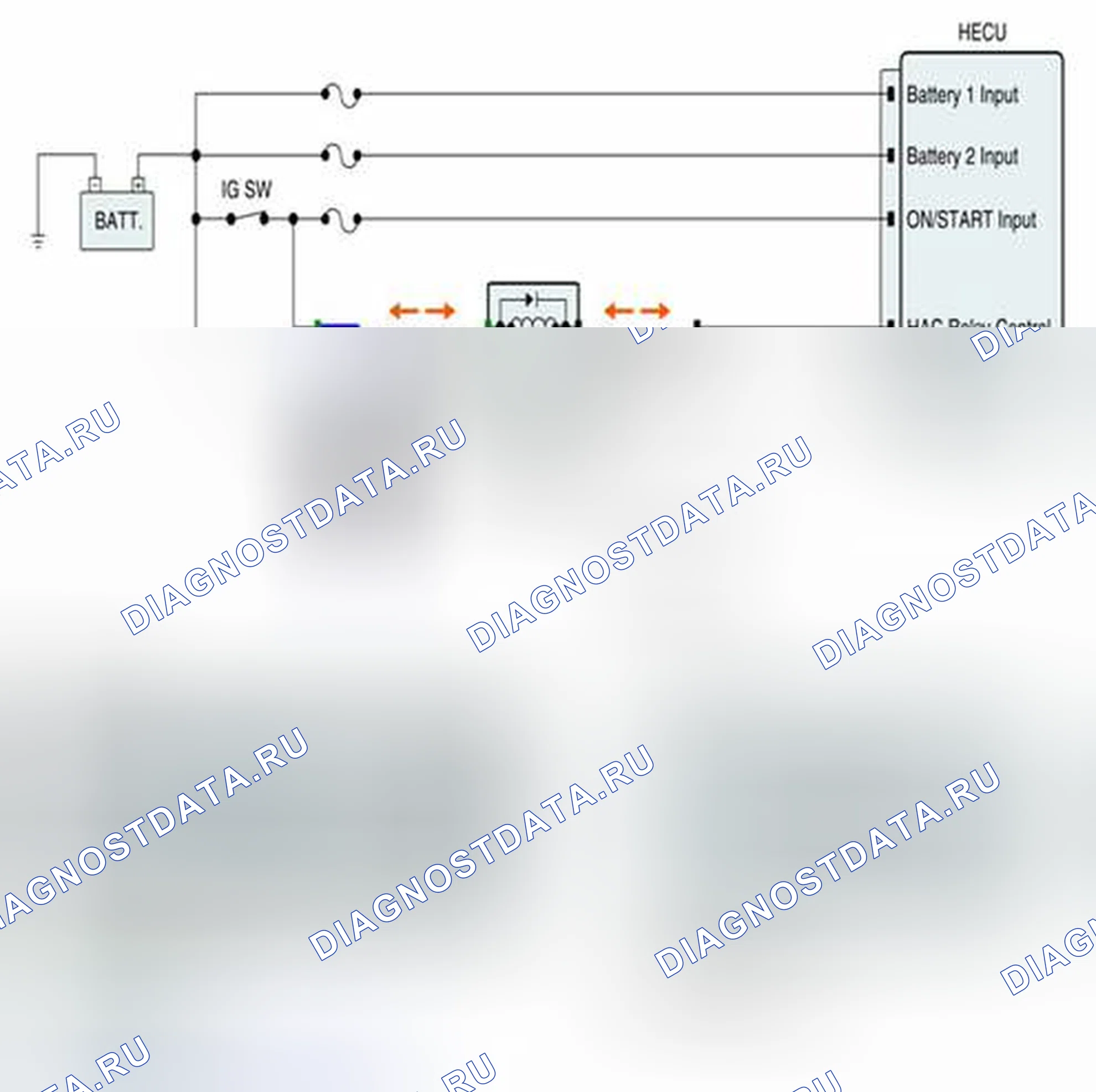 Рис. 155: Проверка силовой цепи. BMW 6 серия F06/F13/F12