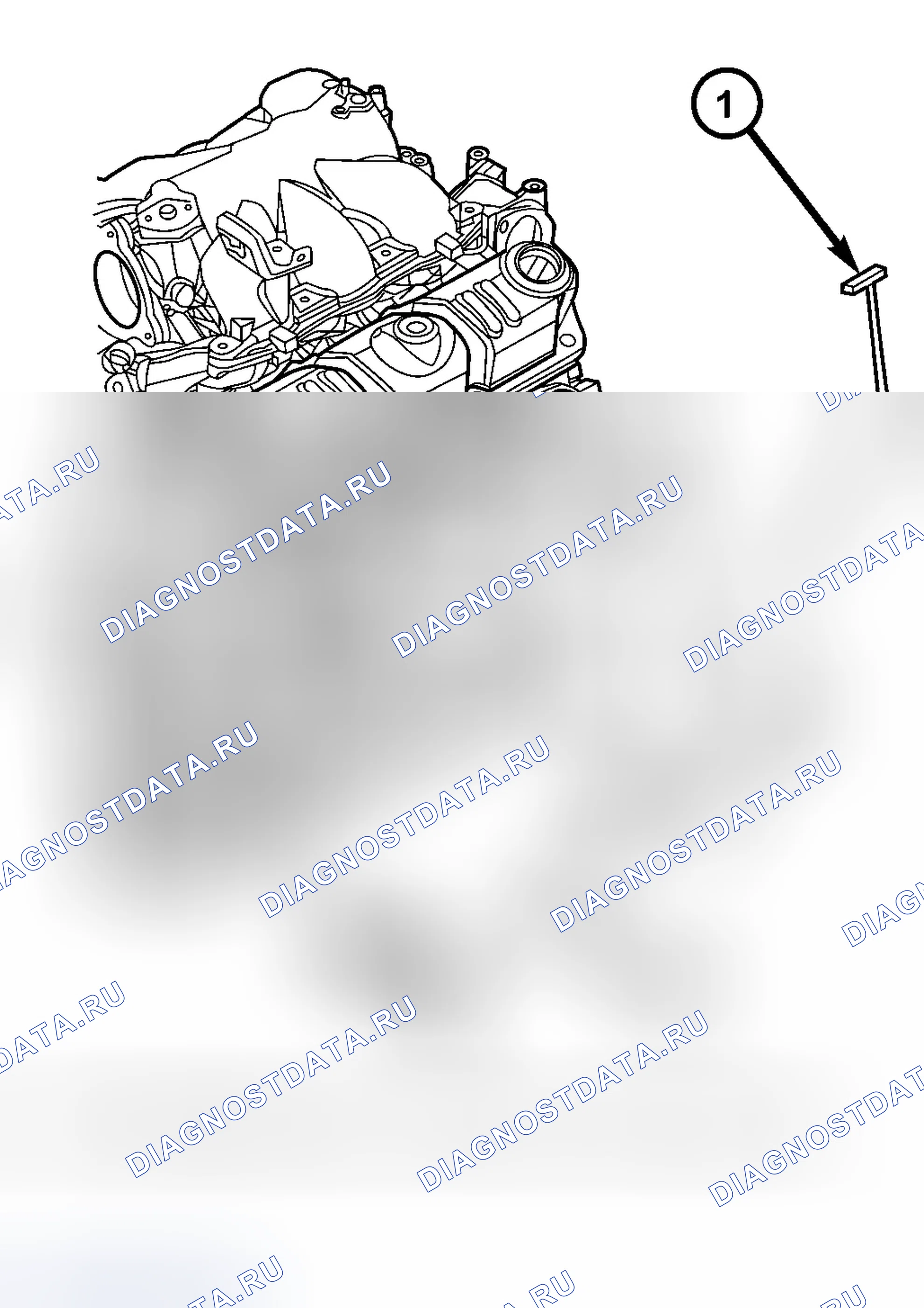 Рис. 49: ДЕМОНТАЖ - ГОЛОВКА ЦИЛИНДРА. Chrysler Town & Country IV