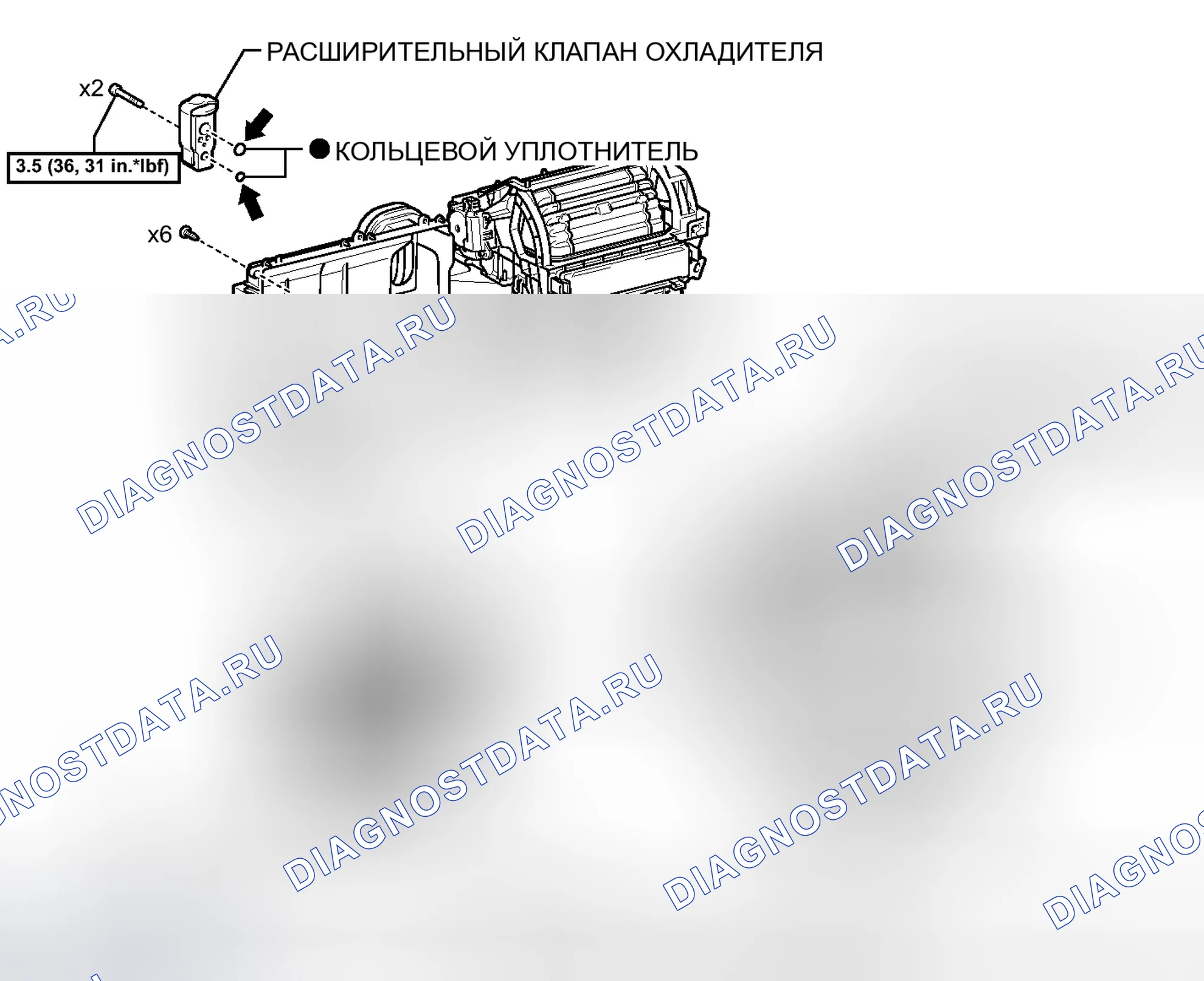 Рис. 205: ИЛЛЮСТРАЦИЯ. Toyota Sienna III