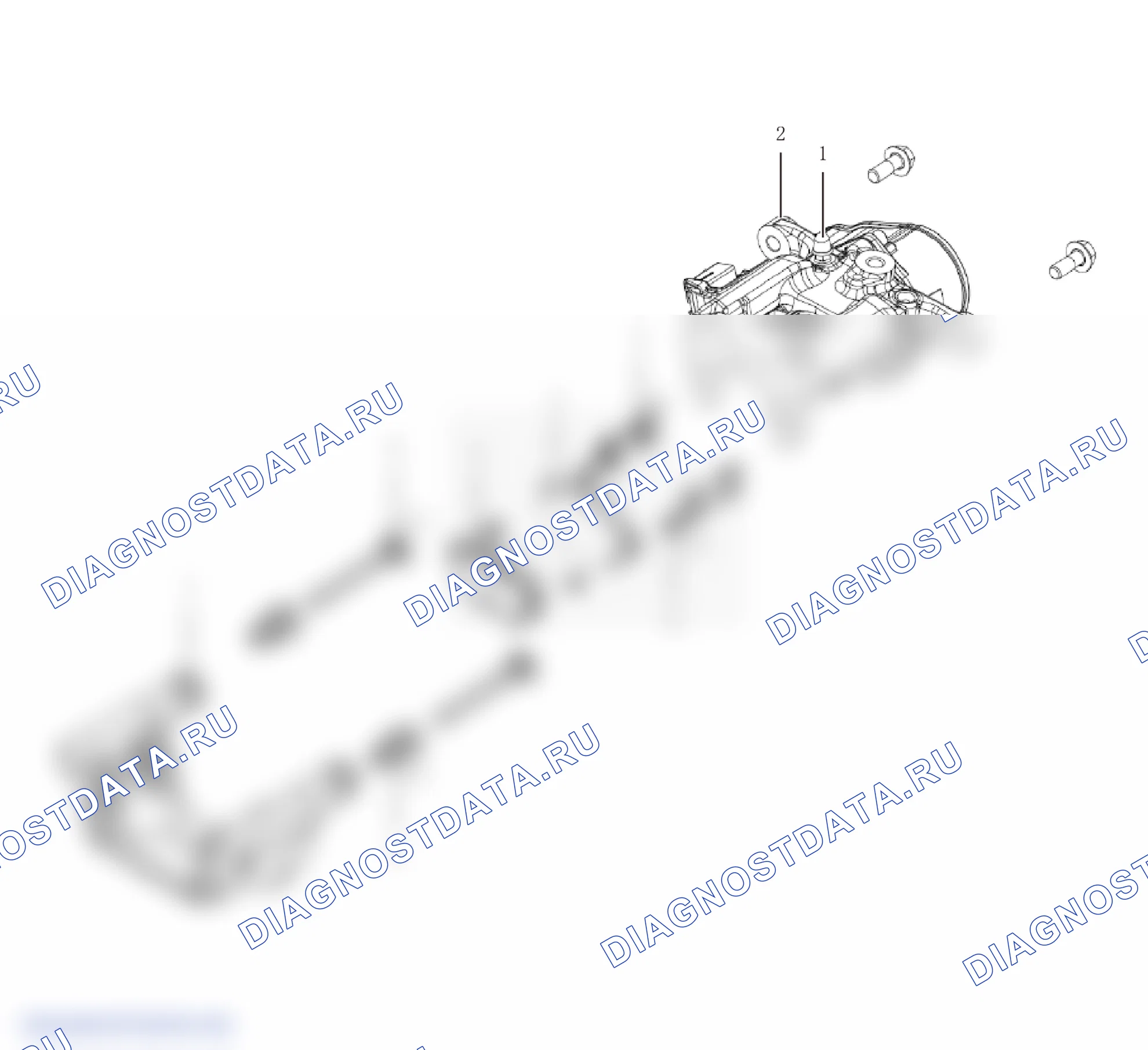Схема расположения тормоза задних колёс — Haval H2. Haval H2 I